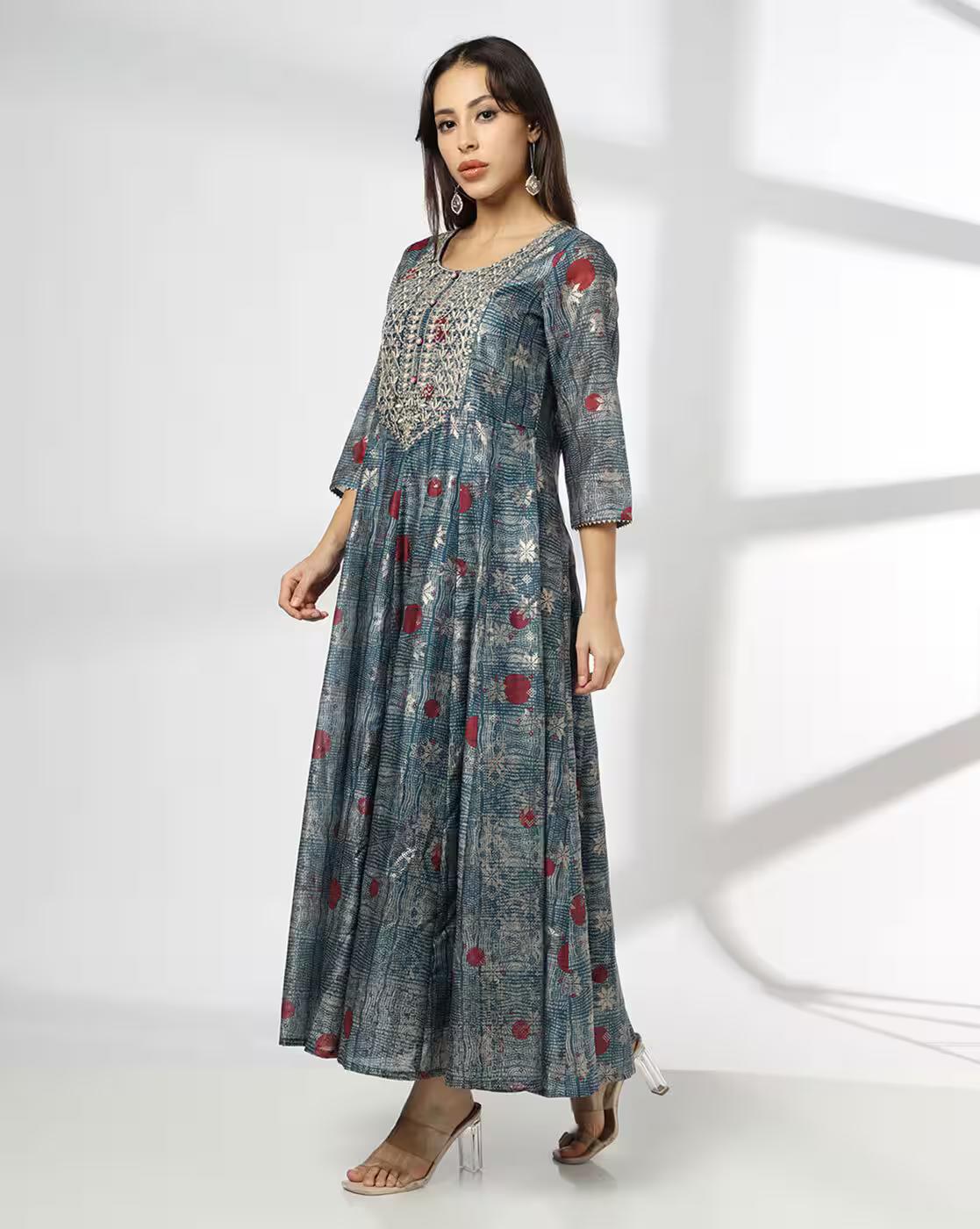 Women Printed Maxi Dress