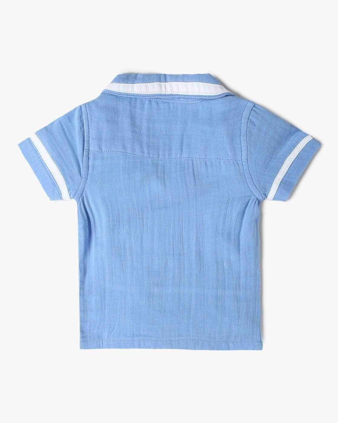 Boys Regular Fit Cotton Shirt