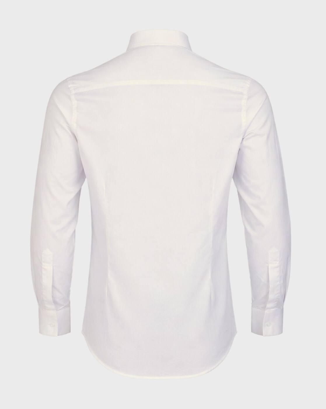 Men Pintuck Slim Fit Cotton Shirt