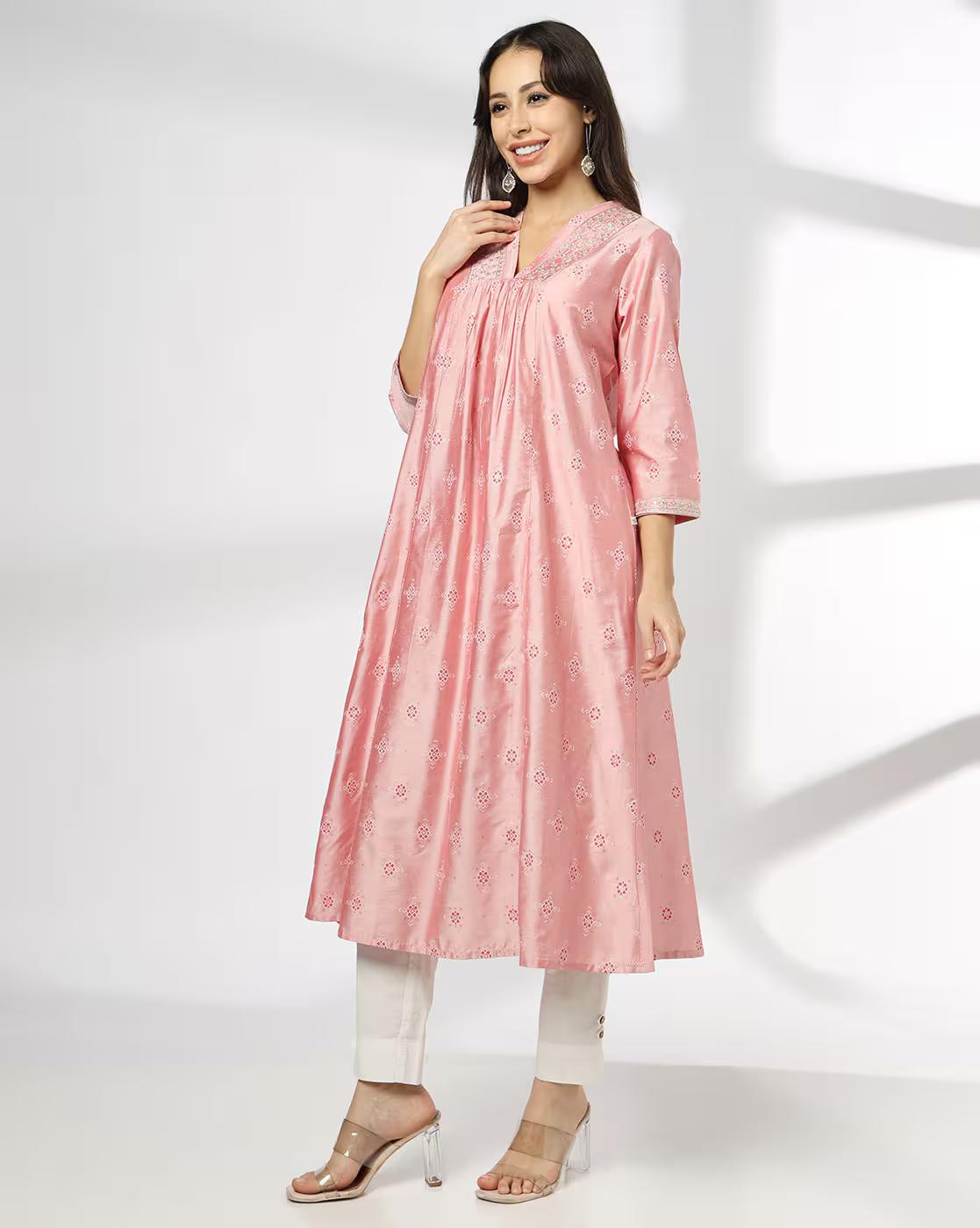 Women Printed A-Line Kurta