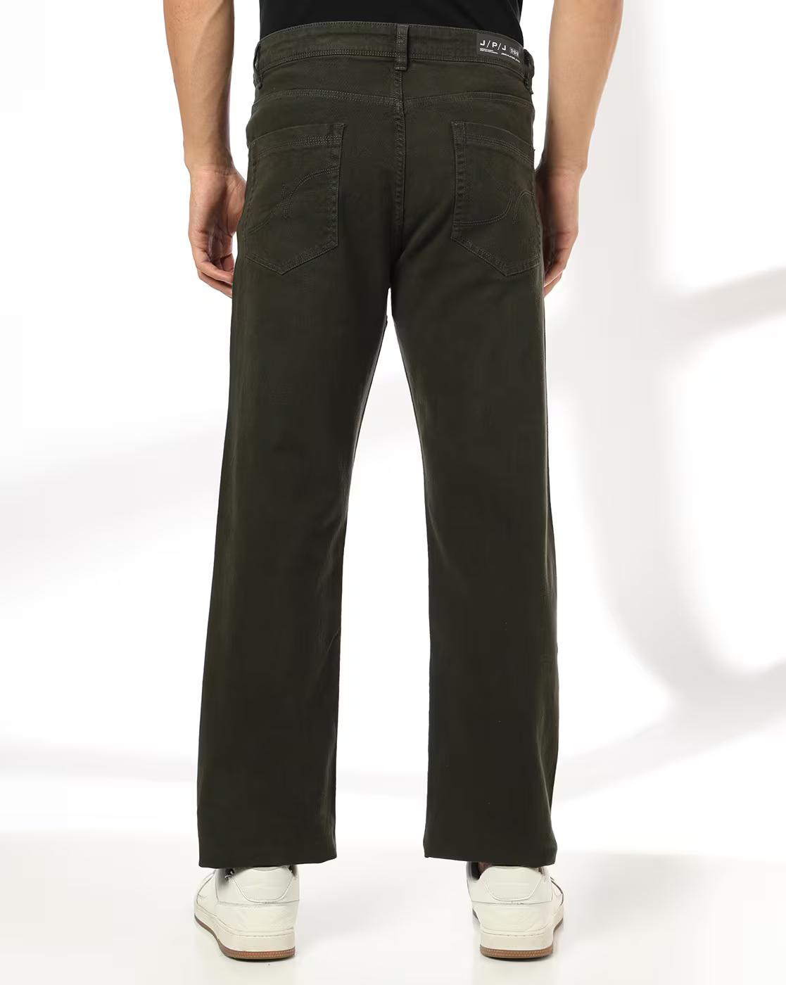 Men Mid-Rise Straight Jeans