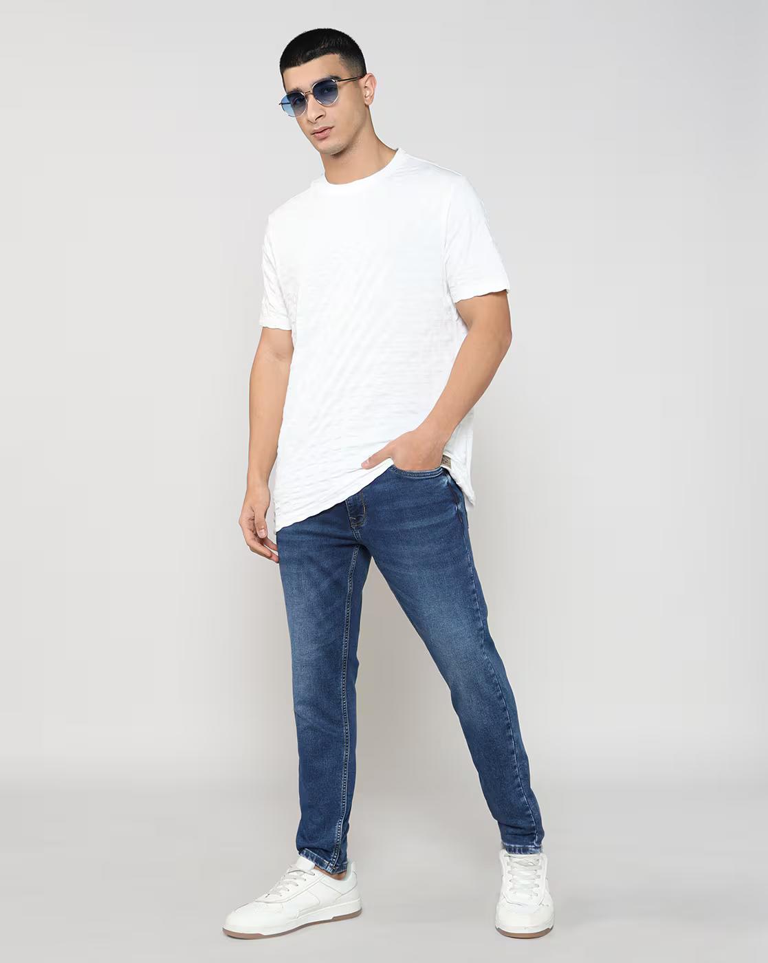 Men Mid-Rise Slim Fit Jeans