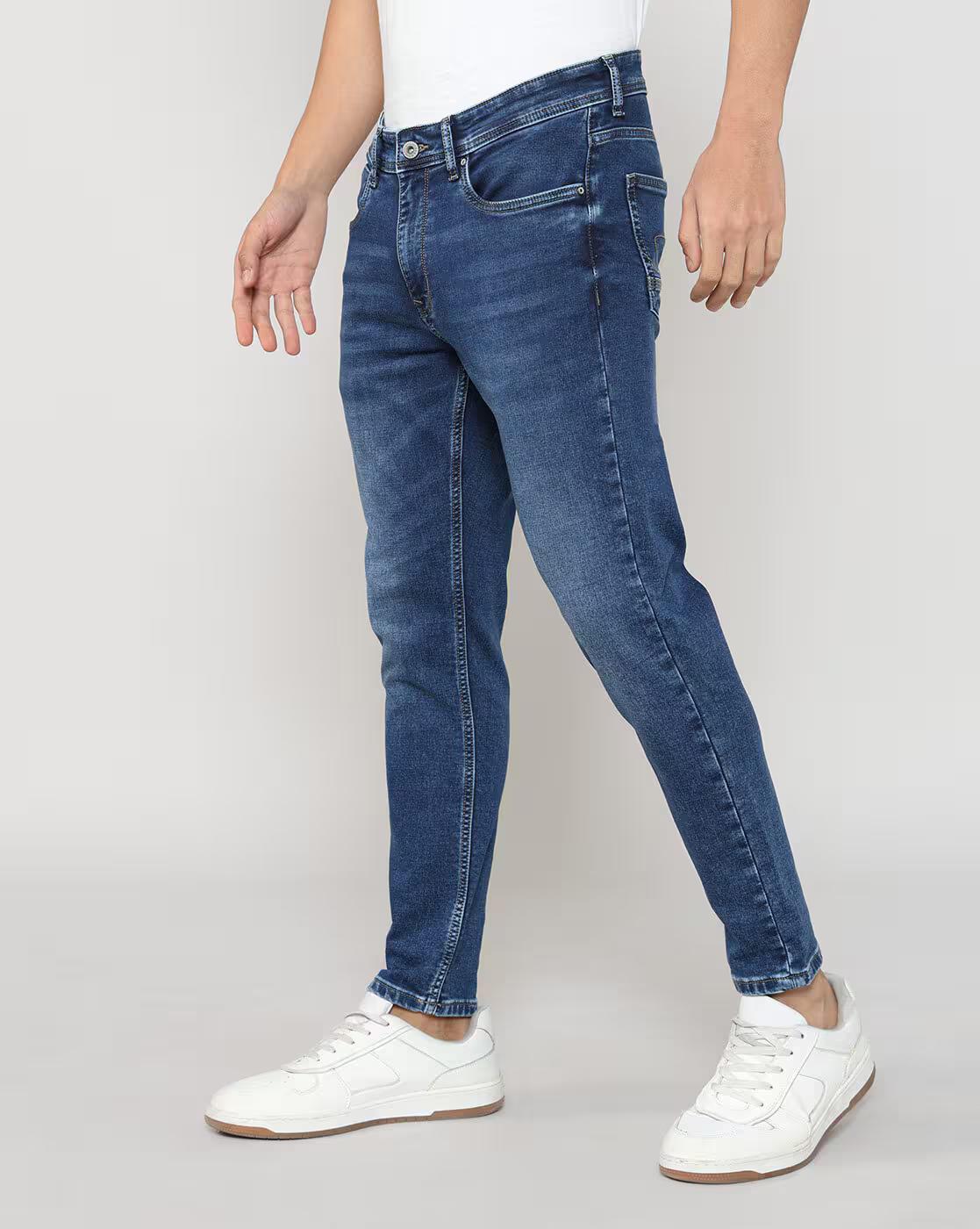 Men Mid-Rise Slim Fit Jeans