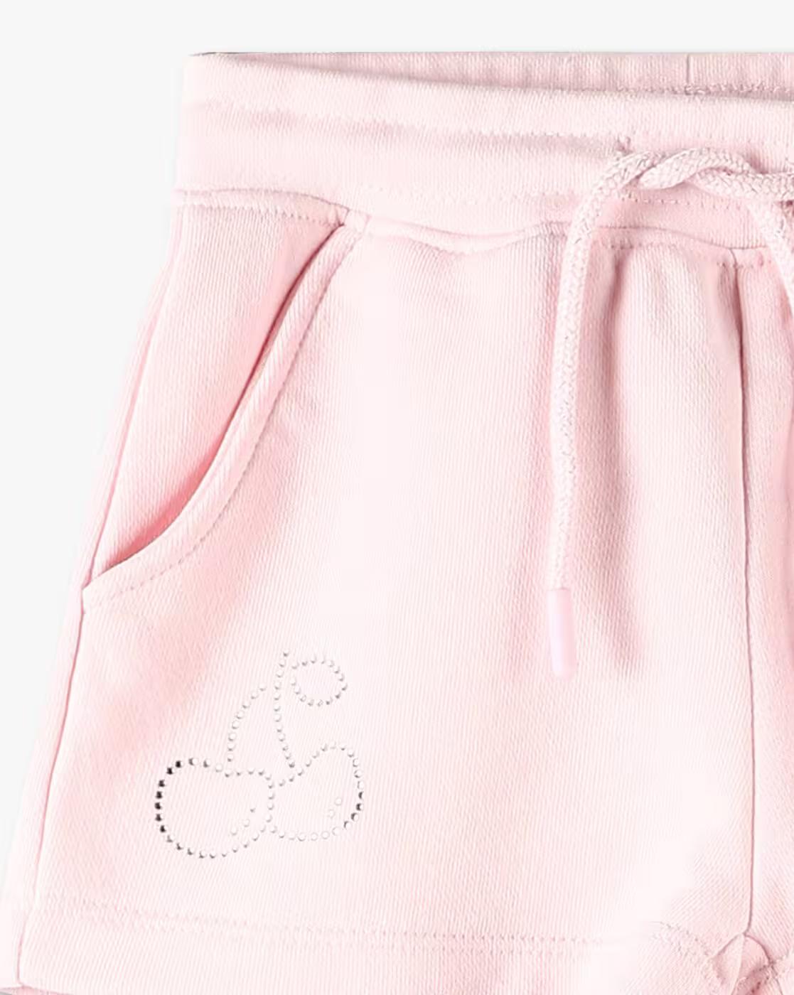 Girls Rhinestone Regular Fit Shorts