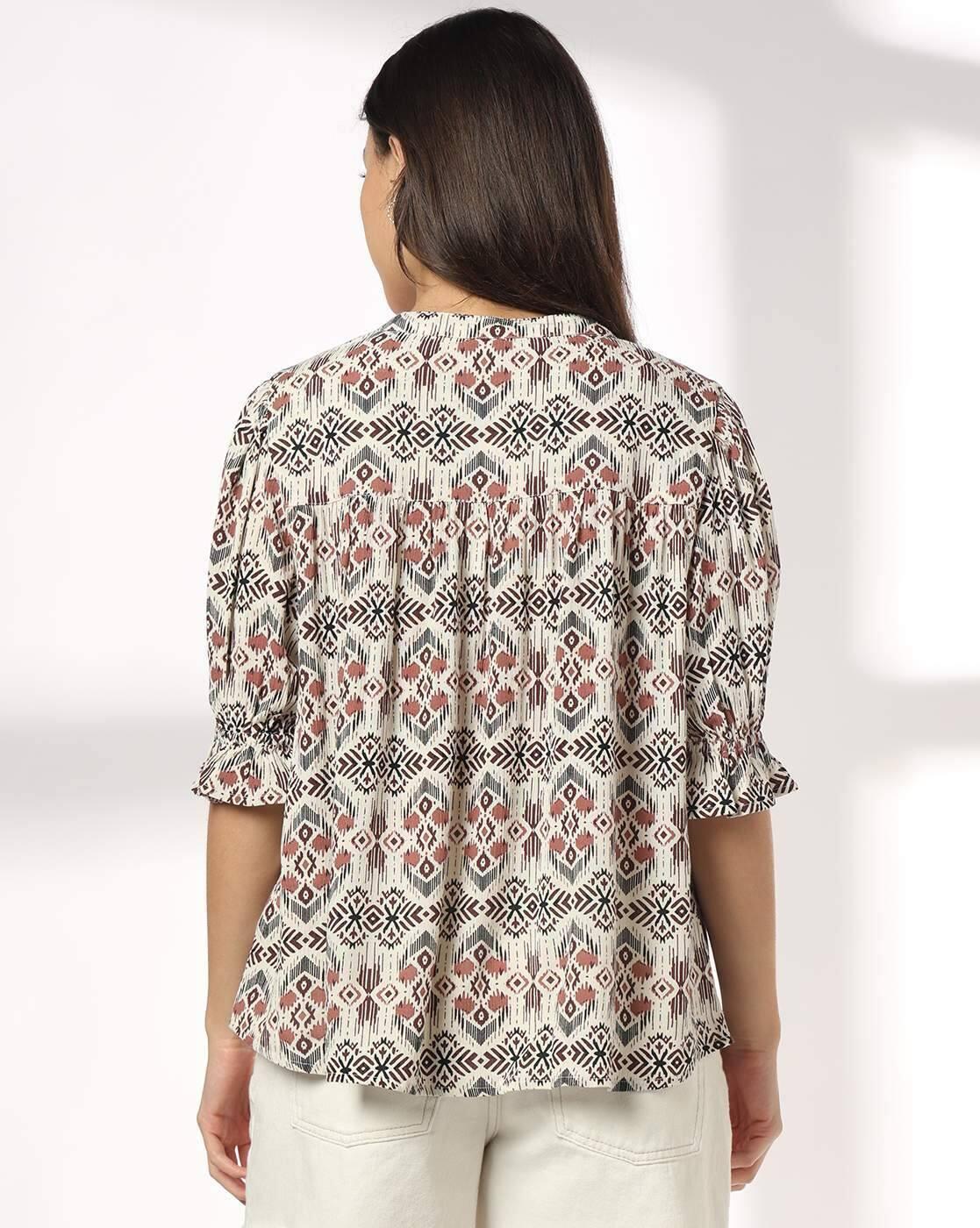 Women Printed Relaxed Fit Top