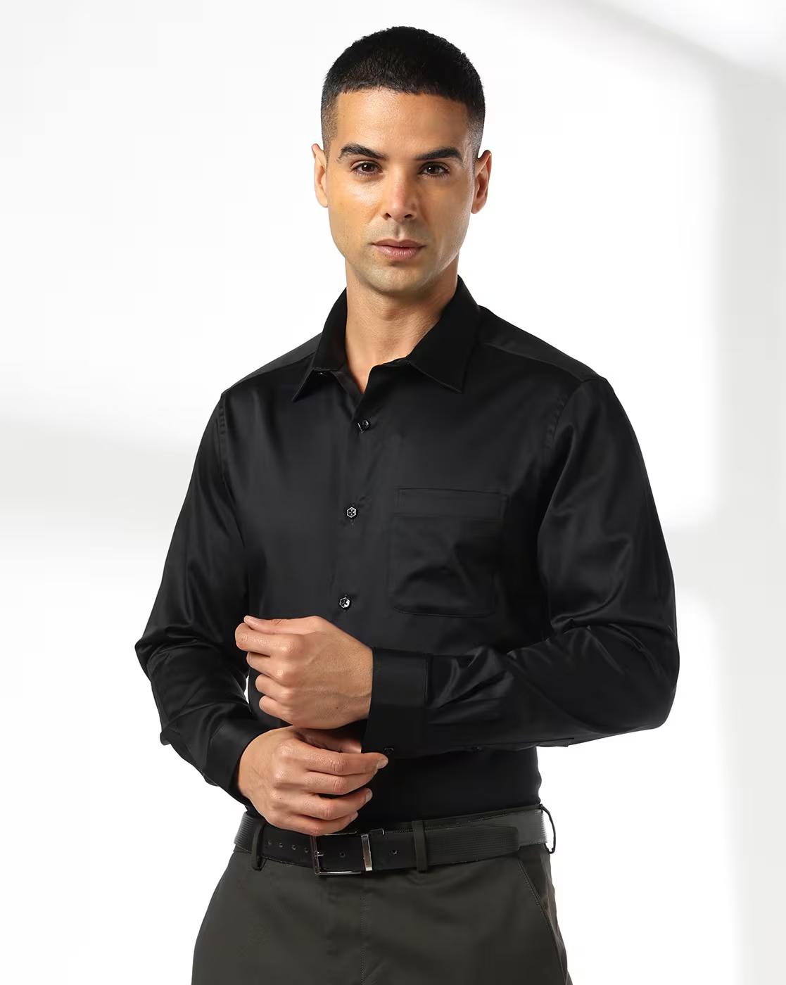 Men Slim Fit Casual Shirt