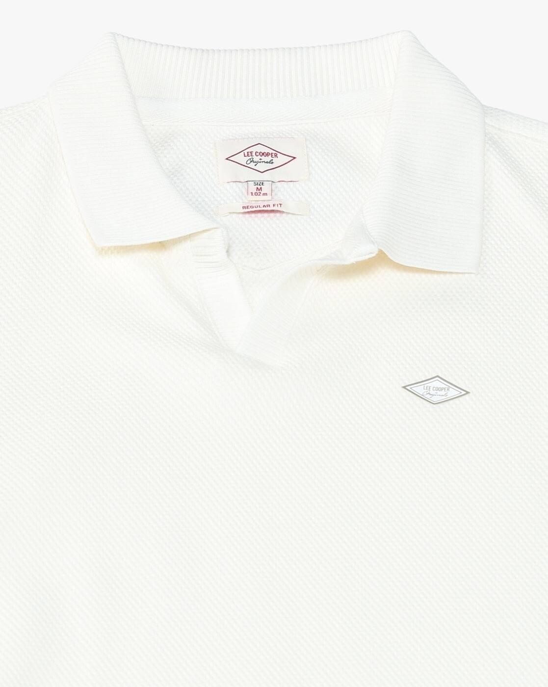 Men Patterned Regular Fit Polo T-Shirt