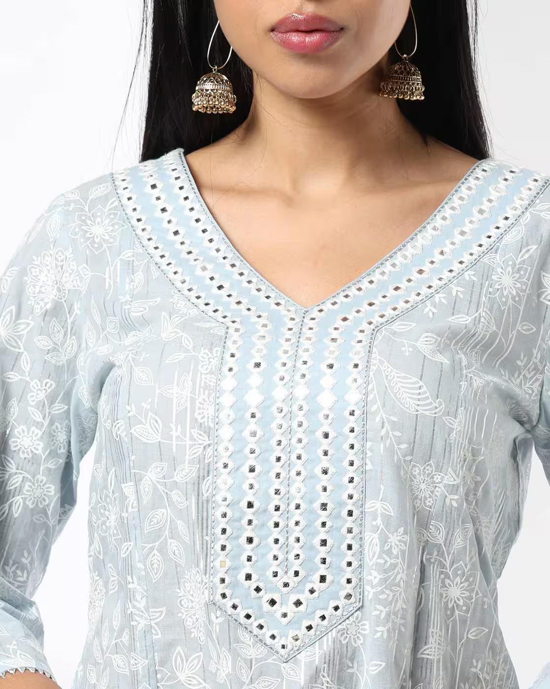 Abhla Lurex, LT. BLUE, XXL