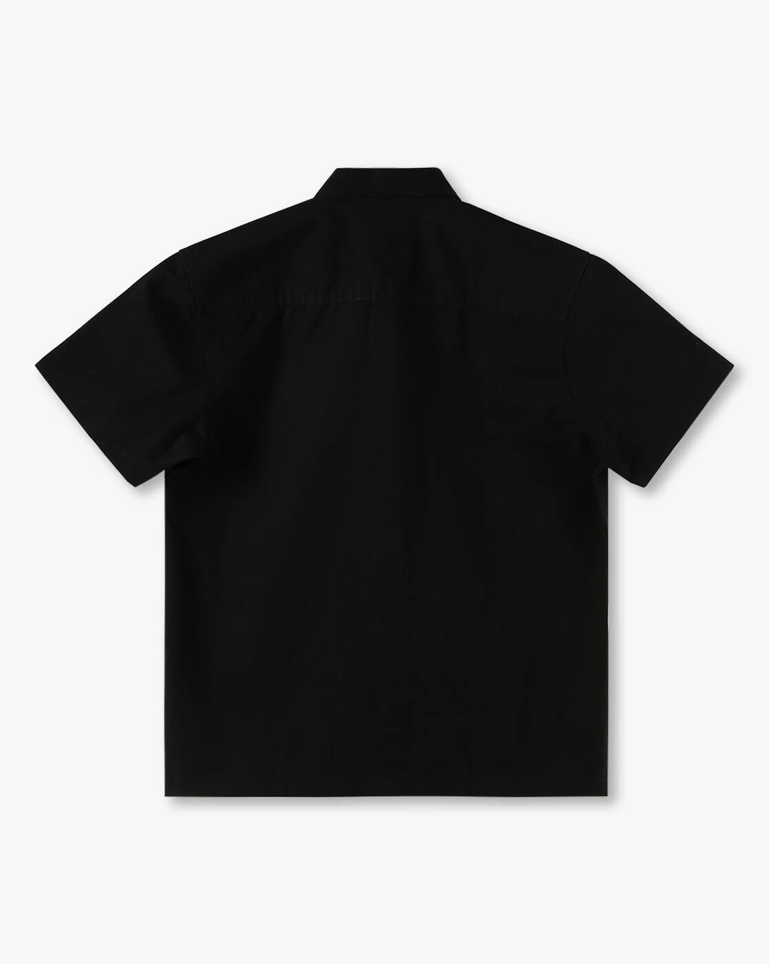 Boys Regular Fit Shirt with Patch Pockets