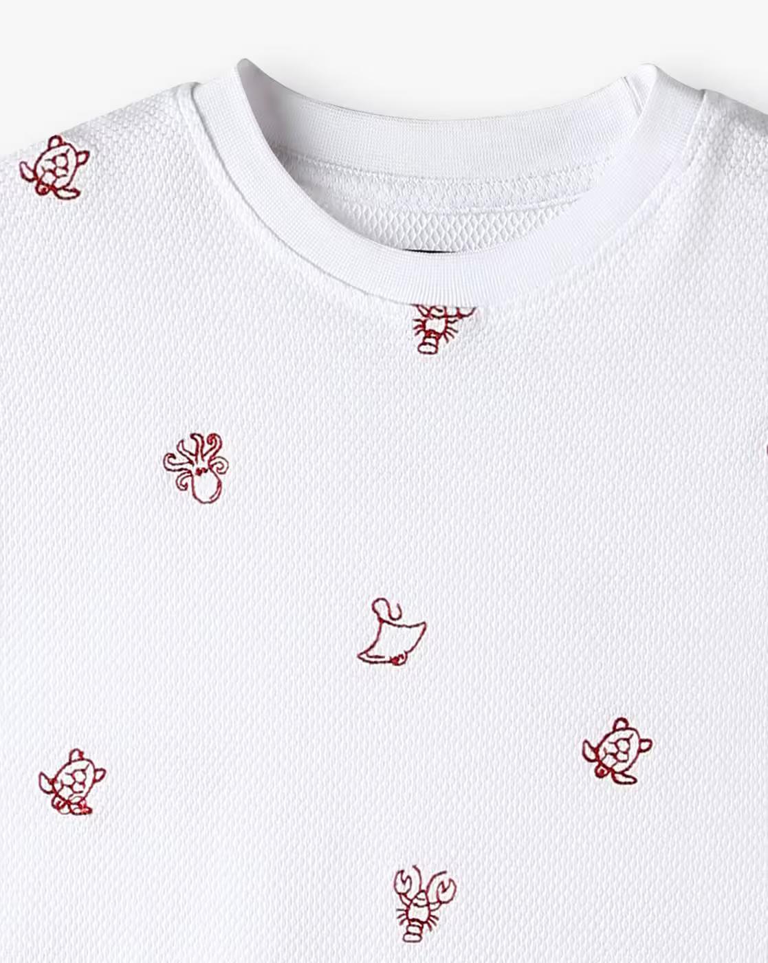 Boys Printed Tailored Fit T-Shirt