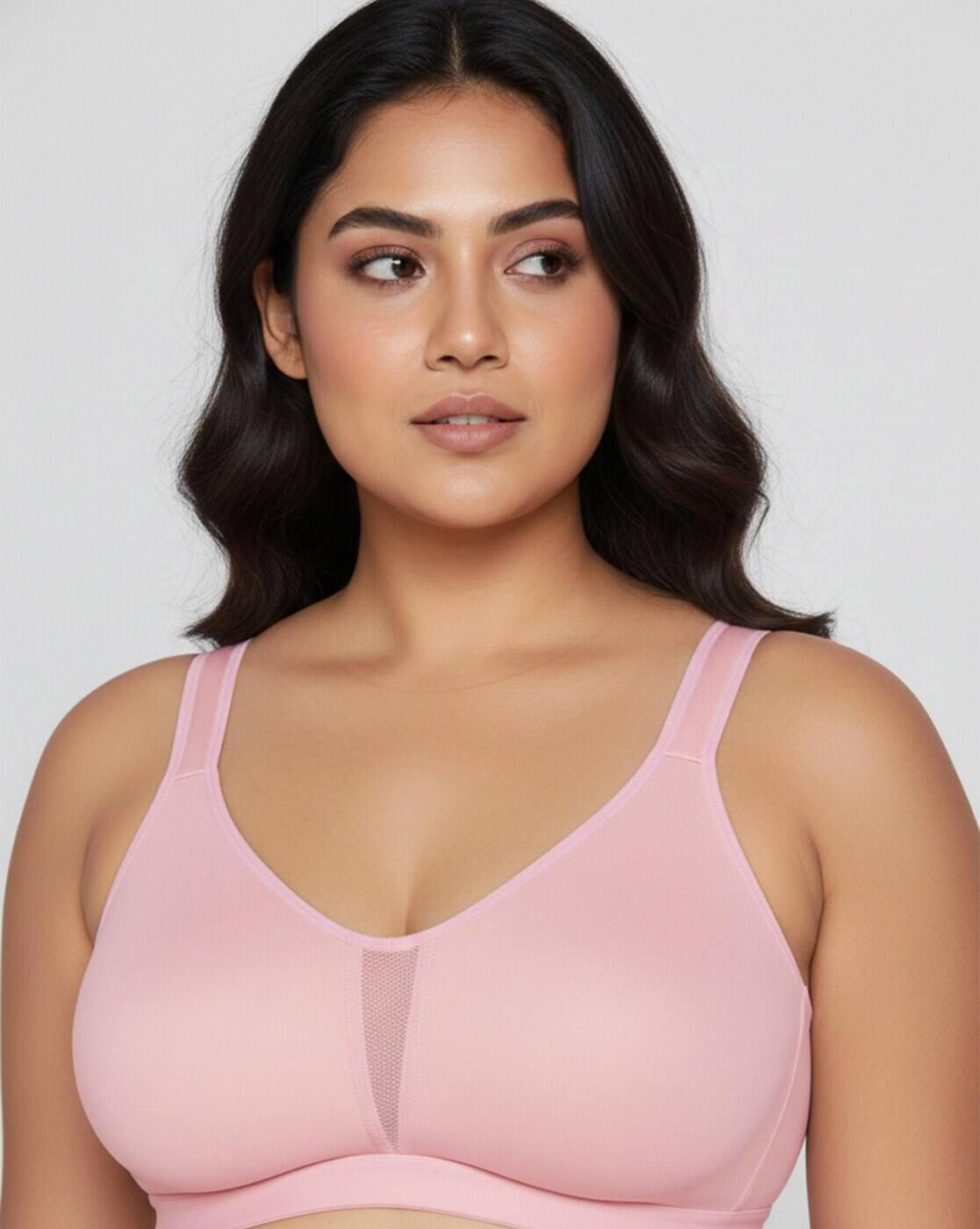 True Curv Single Layered Non-Wired Full Coverage Minimiser Bra