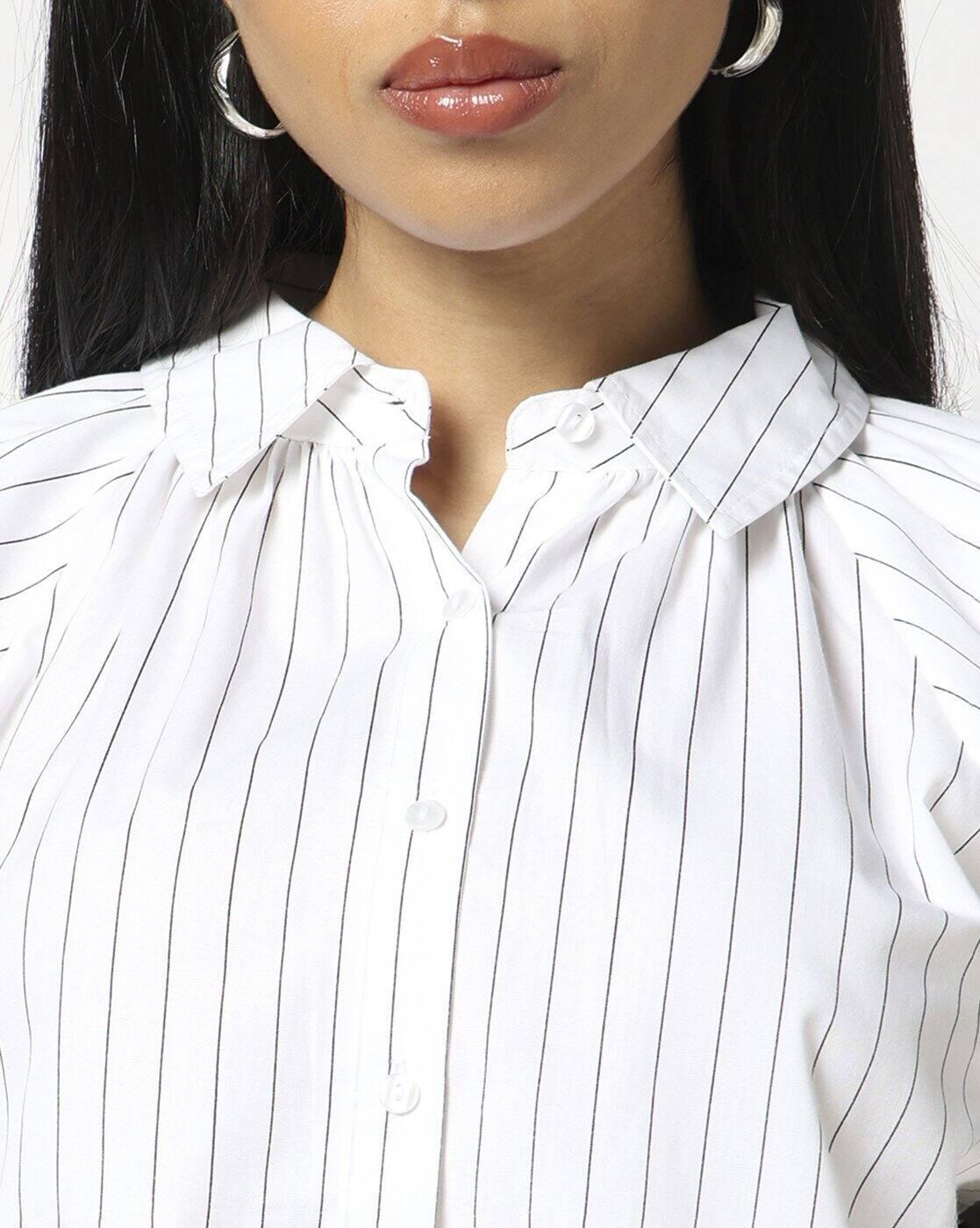 Women Striped Regular Fit Shirt