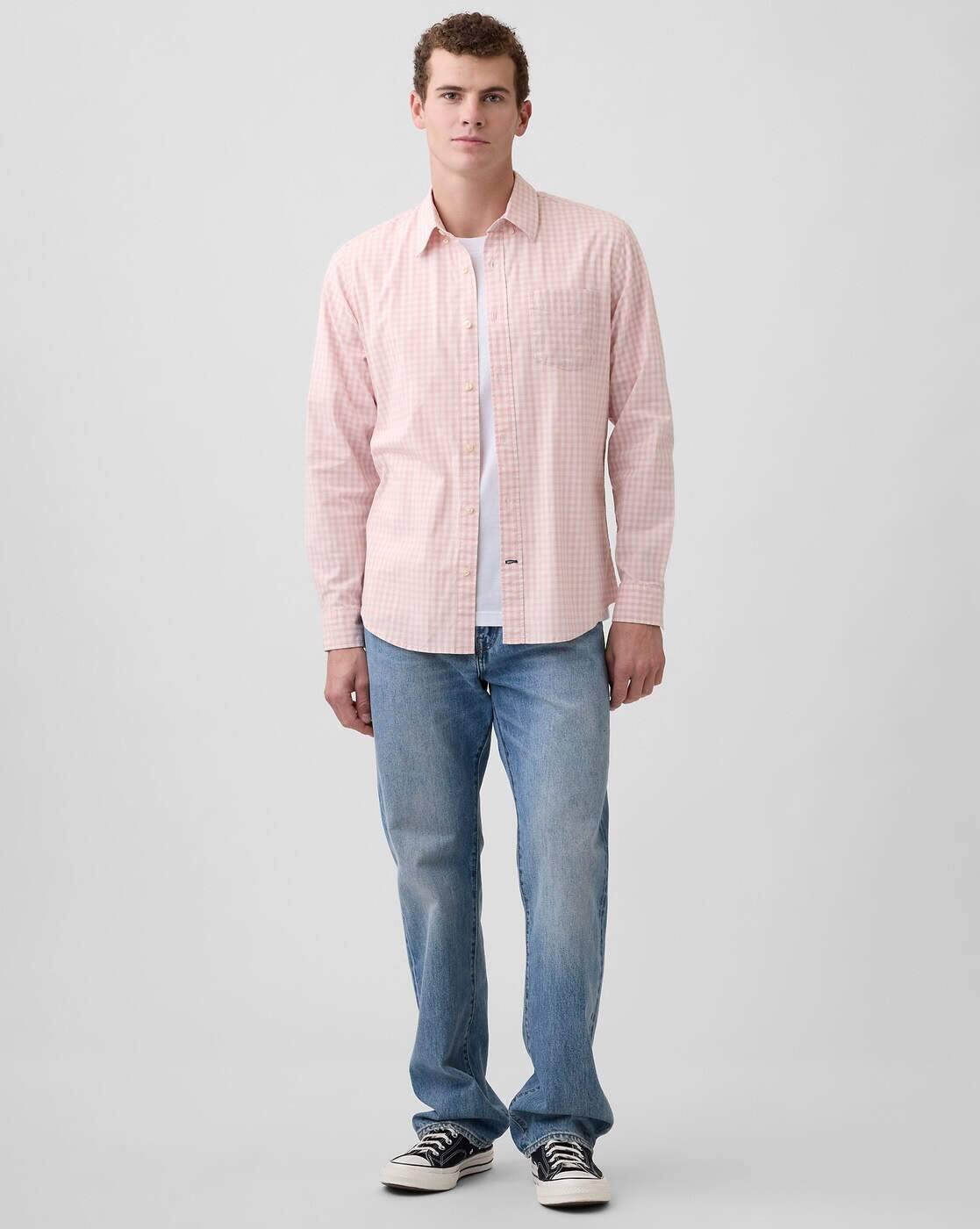 Checked Regular Fit Button-Down Collar Shirt
