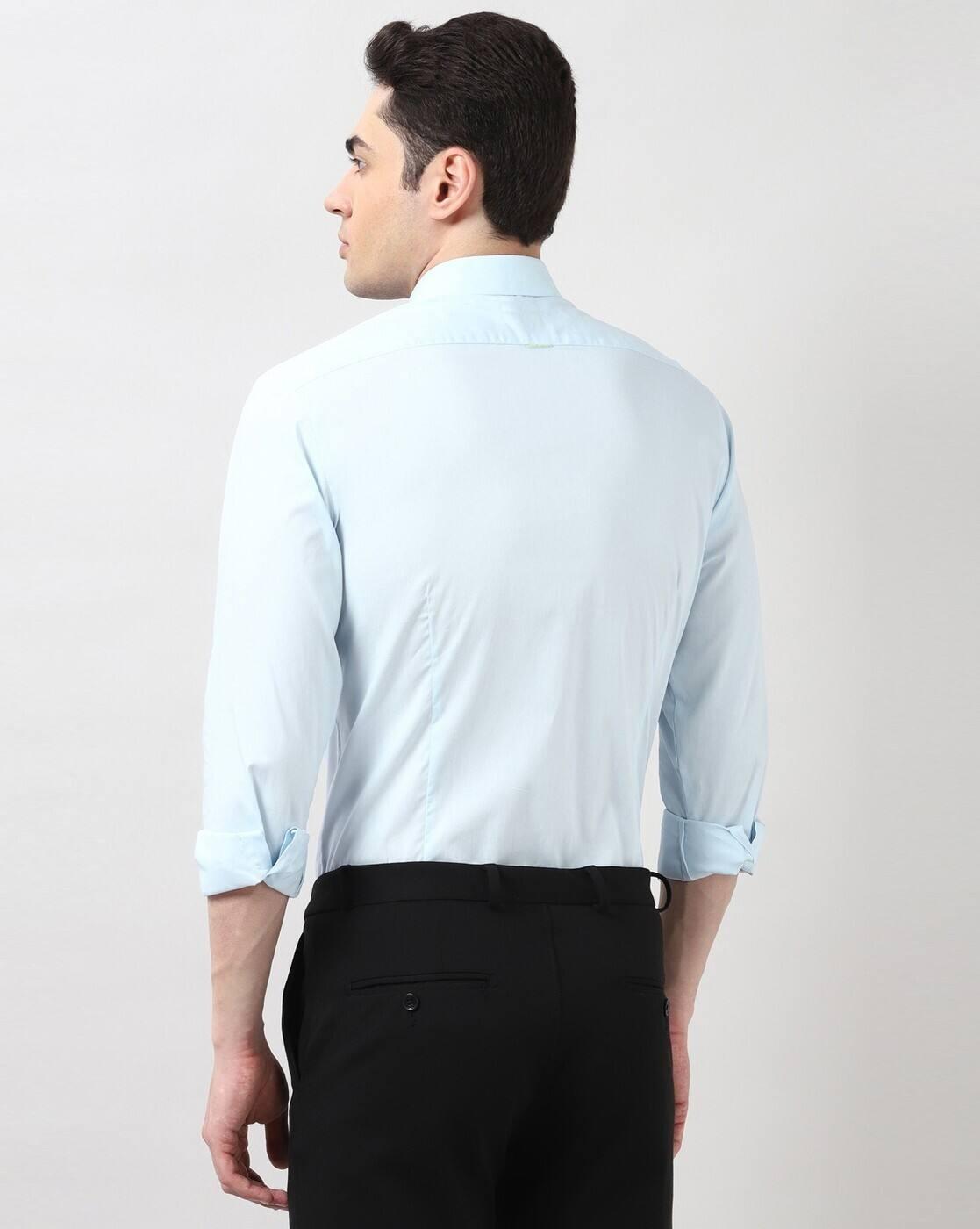 Men Striped Slim Fit Shirt
