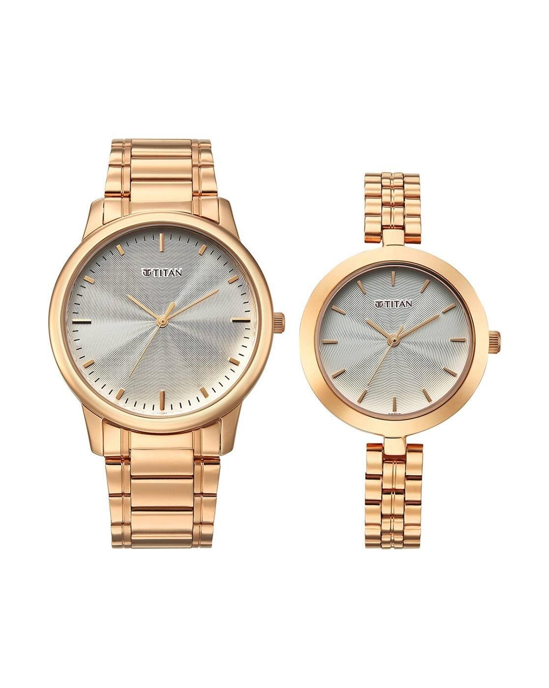 His & Her Bandhan Eternal Pair Analogue Watch Set