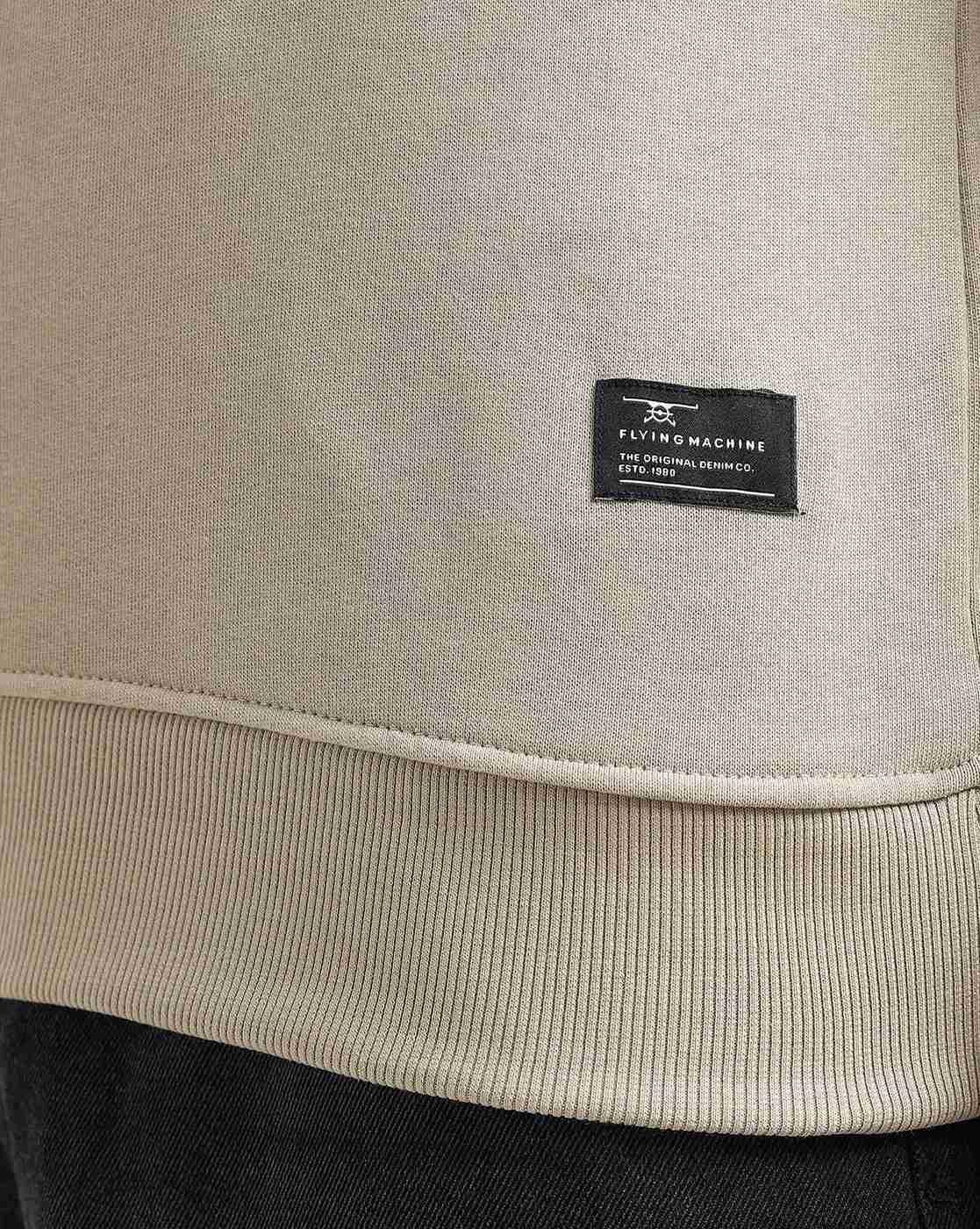Brand Embroidered Regular Fit Sweatshirt