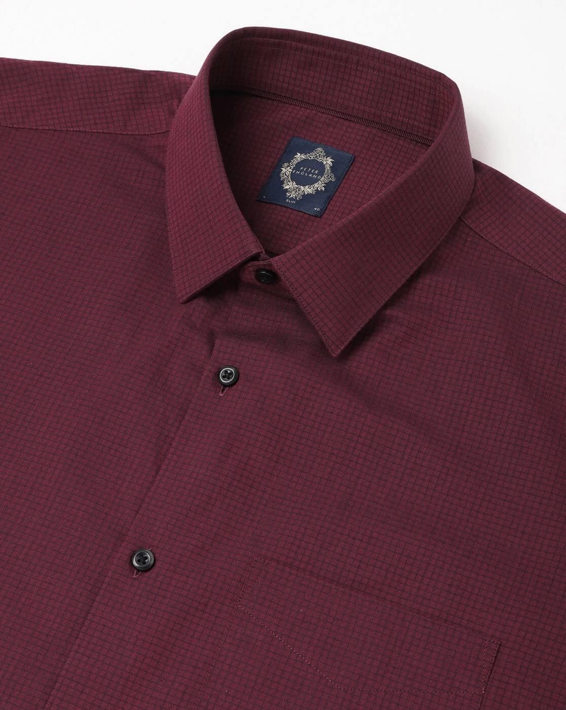 Men Checked Slim Fit Shirt