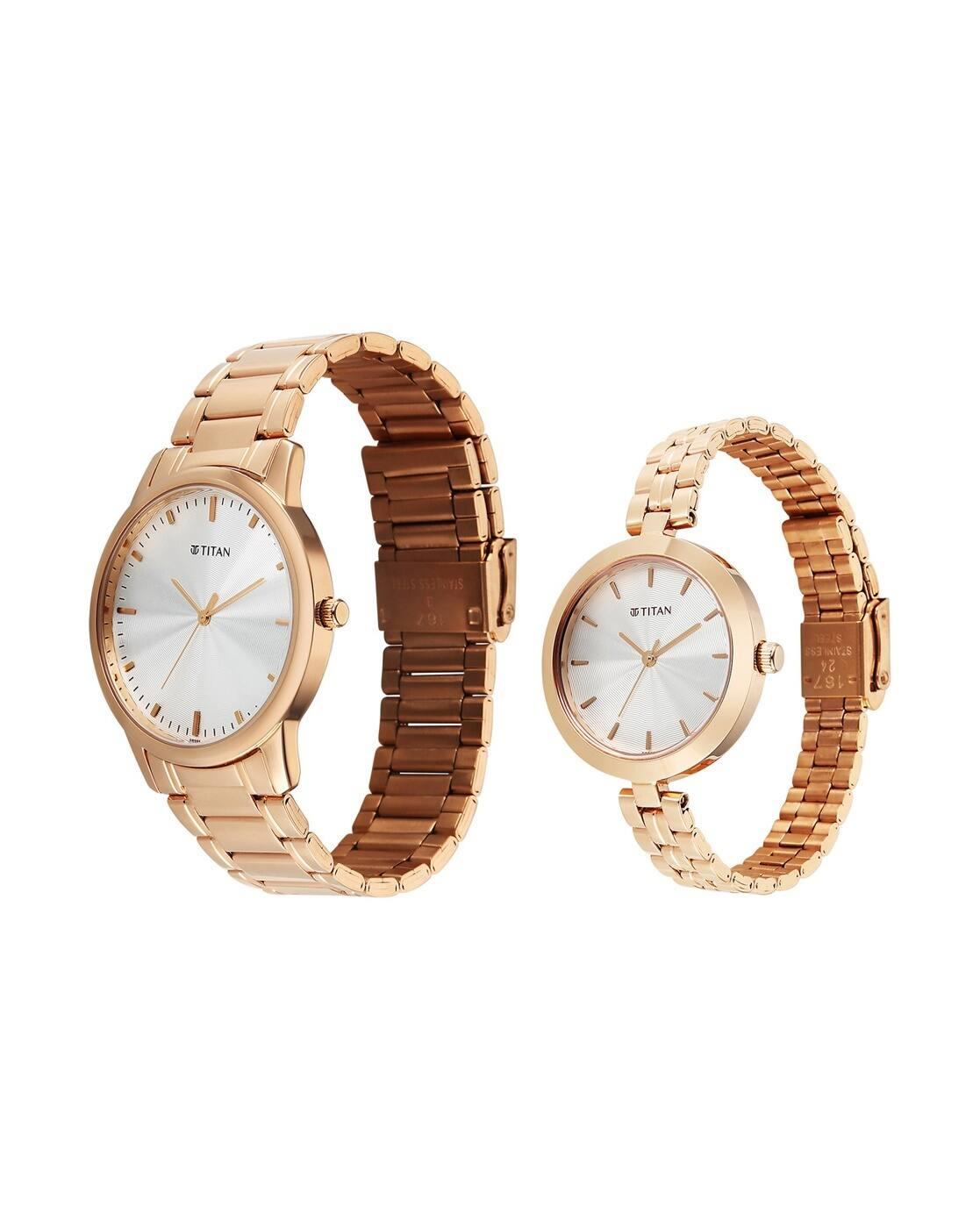His & Her Bandhan Eternal Pair Analogue Watch Set