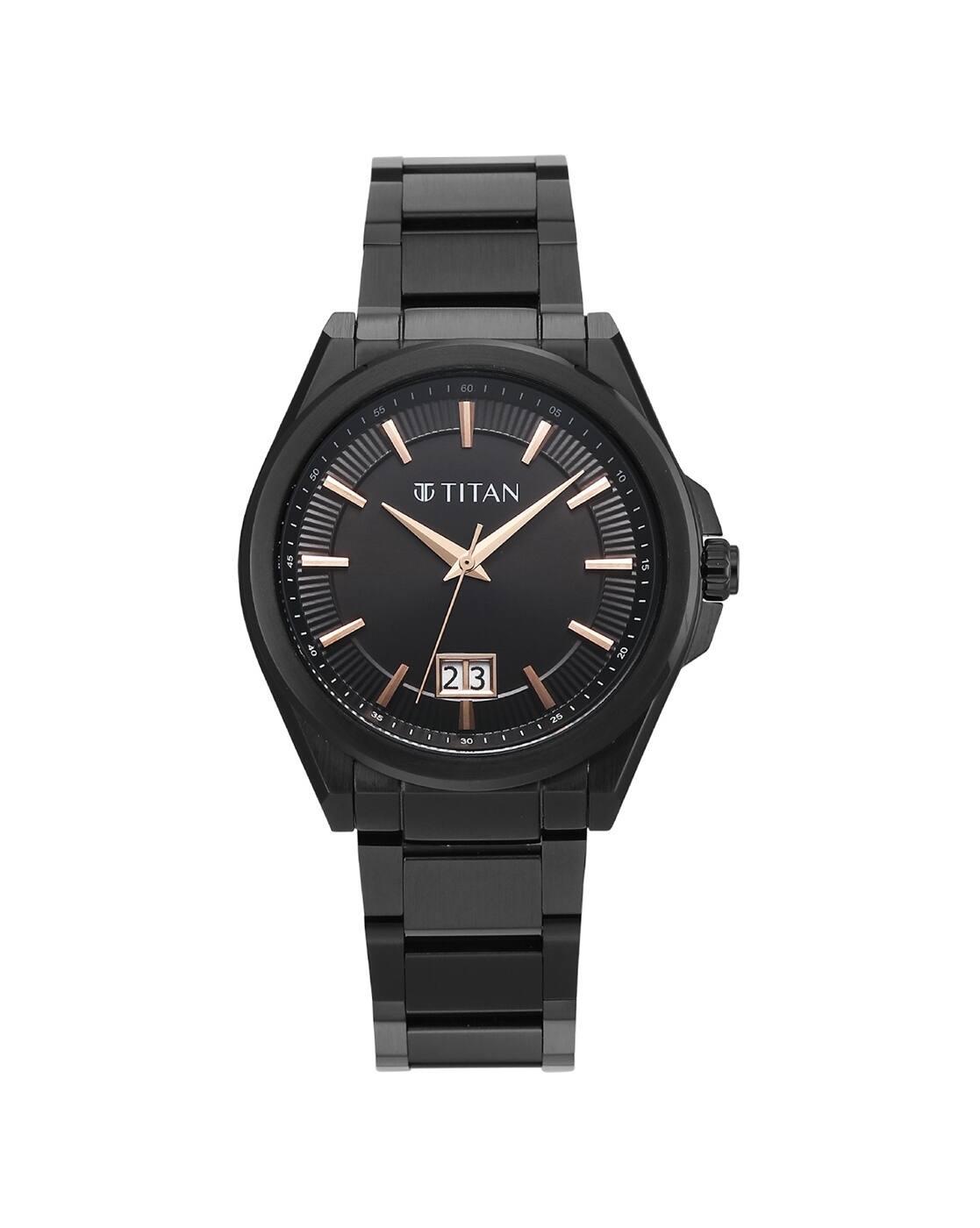 Men Stainless Steel Strap Analogue Watch - 90219NM01