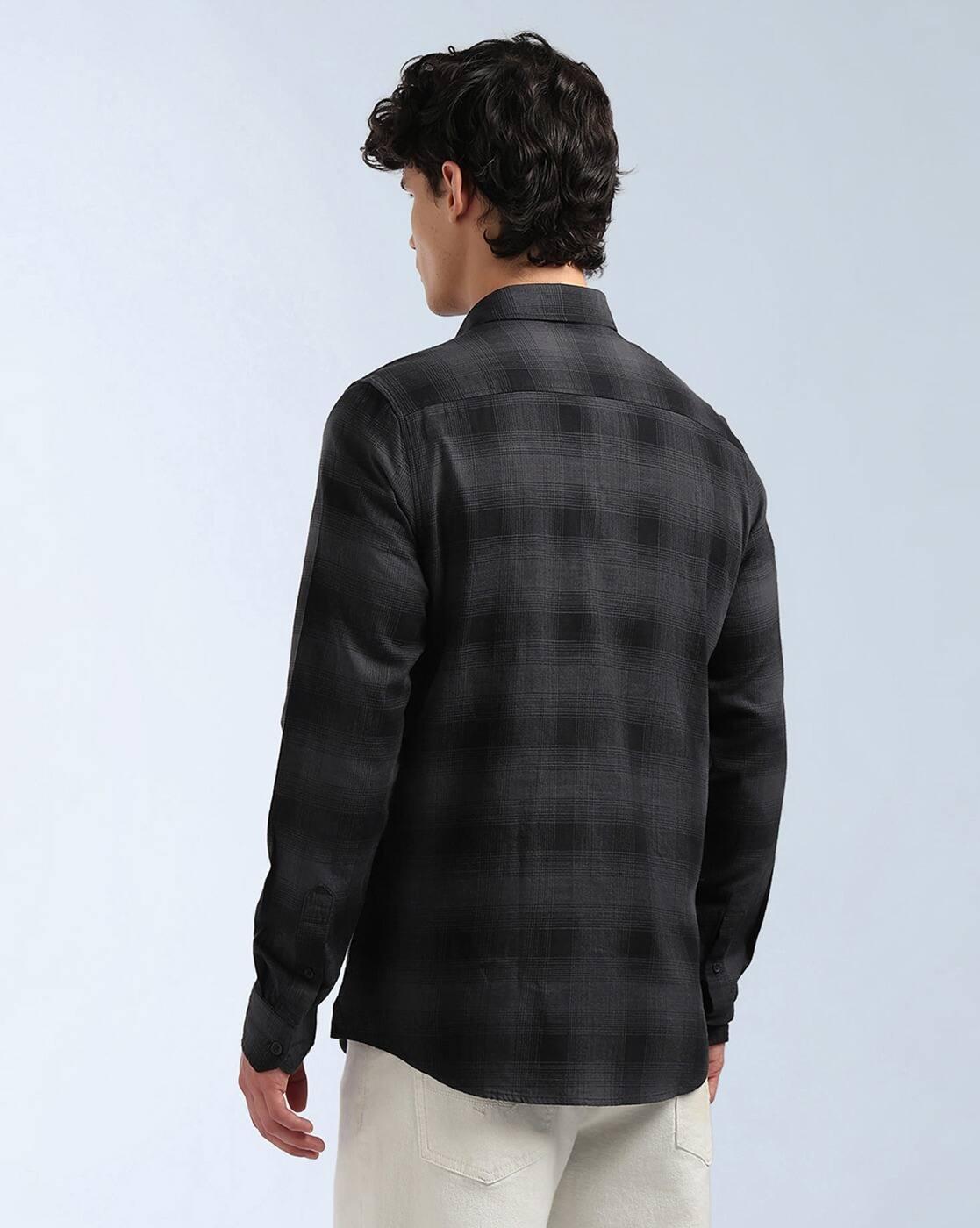 SHIRT, GREY, L