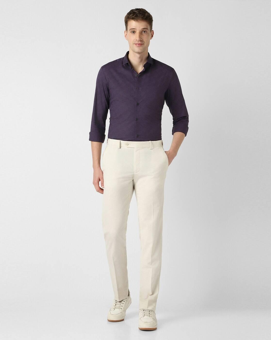 Men Printed Slim Fit Shirt