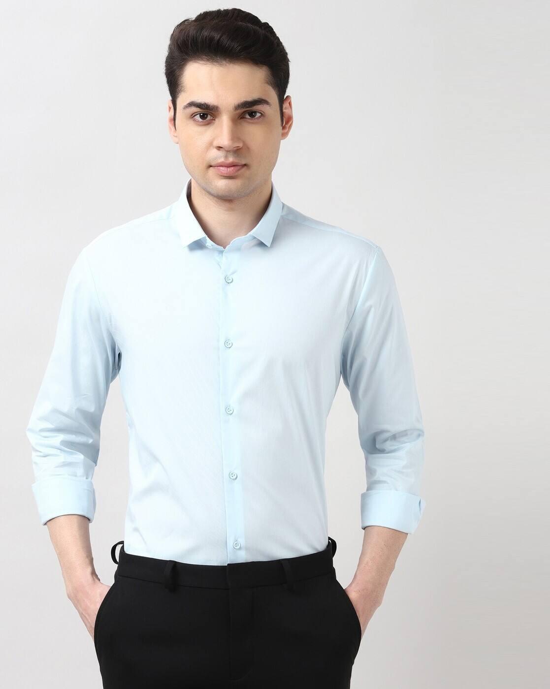 Men Striped Slim Fit Shirt