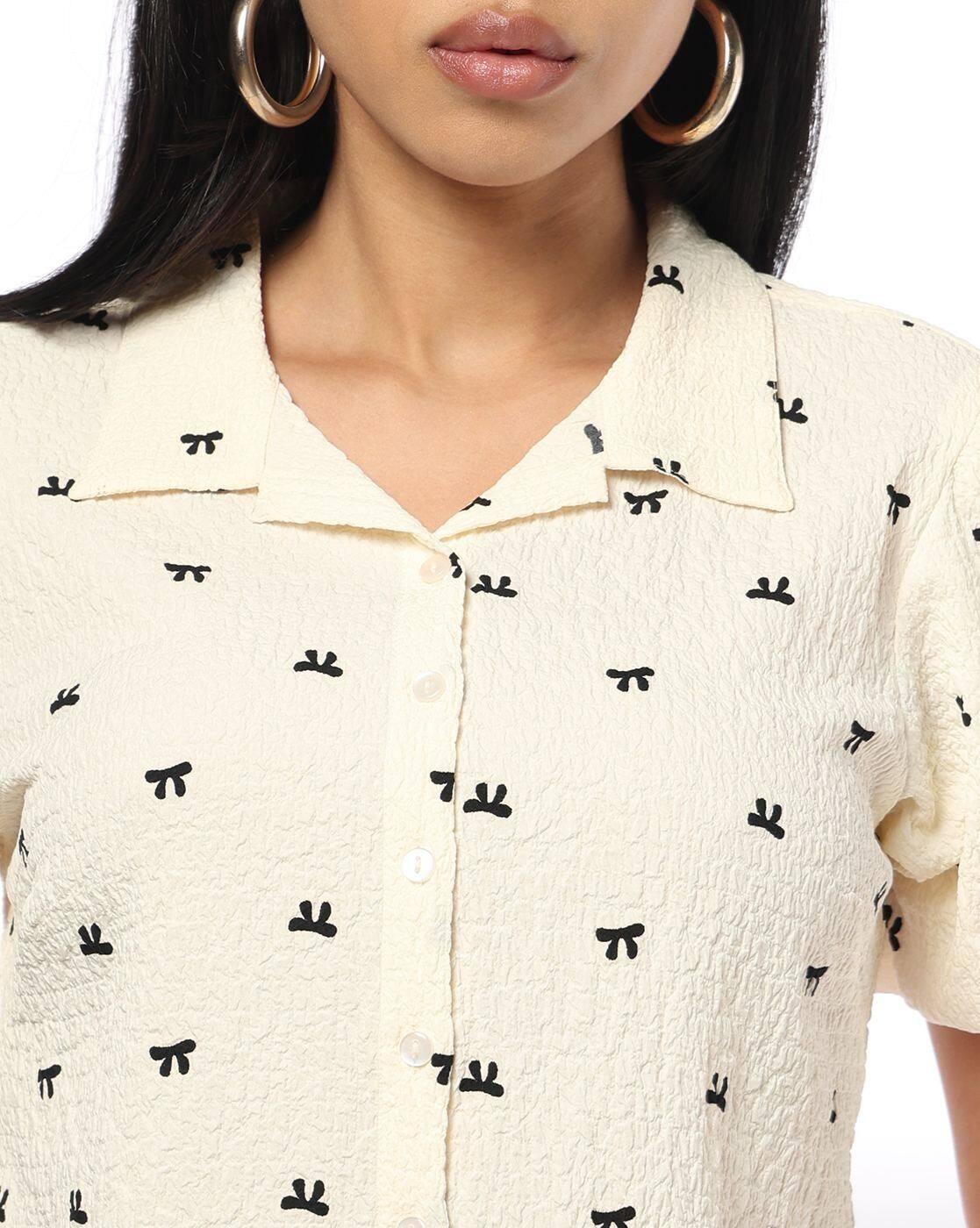 Women Printed Regular Fit Shirt