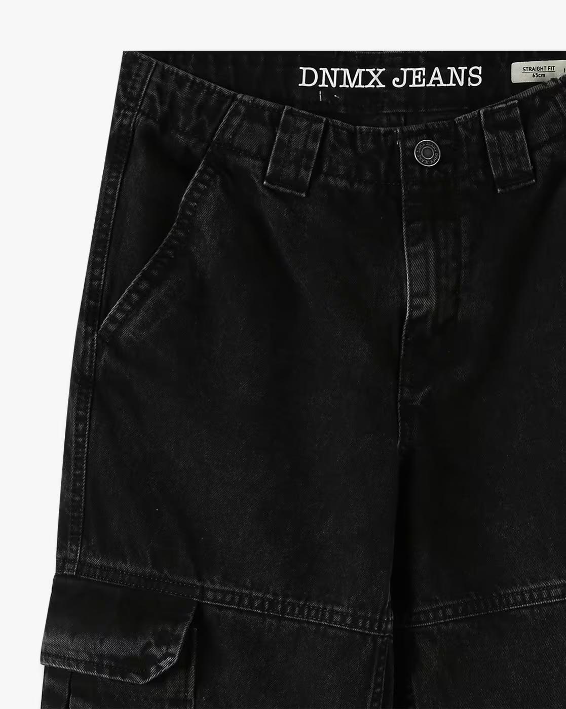 Boys Straight Fit Cargo Jeans