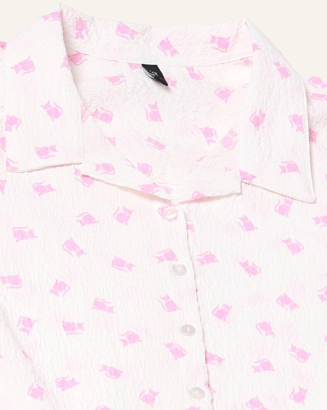 Women Printed Regular Fit Shirt