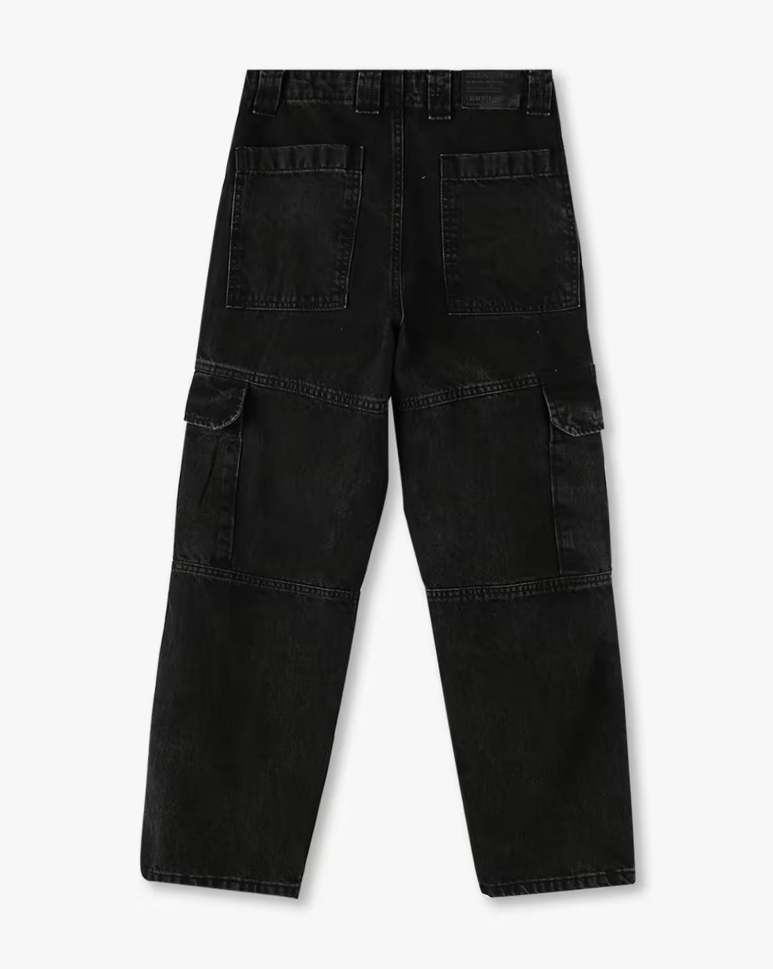 Boys Straight Fit Cargo Jeans