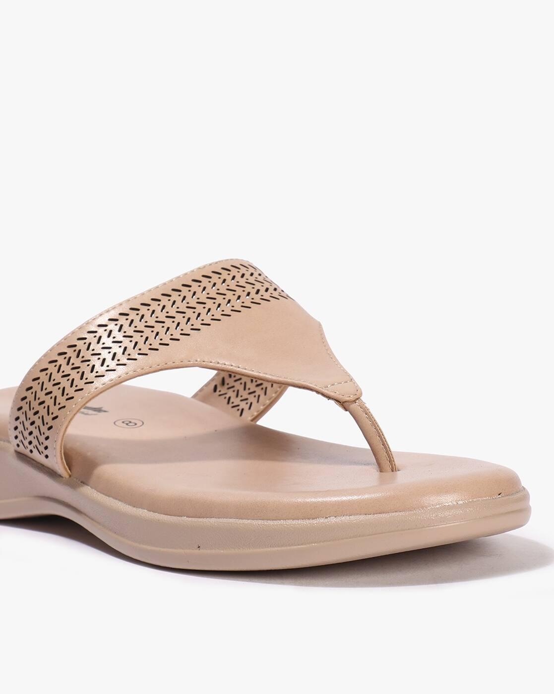 Women Thong-Strap Flat Sandals