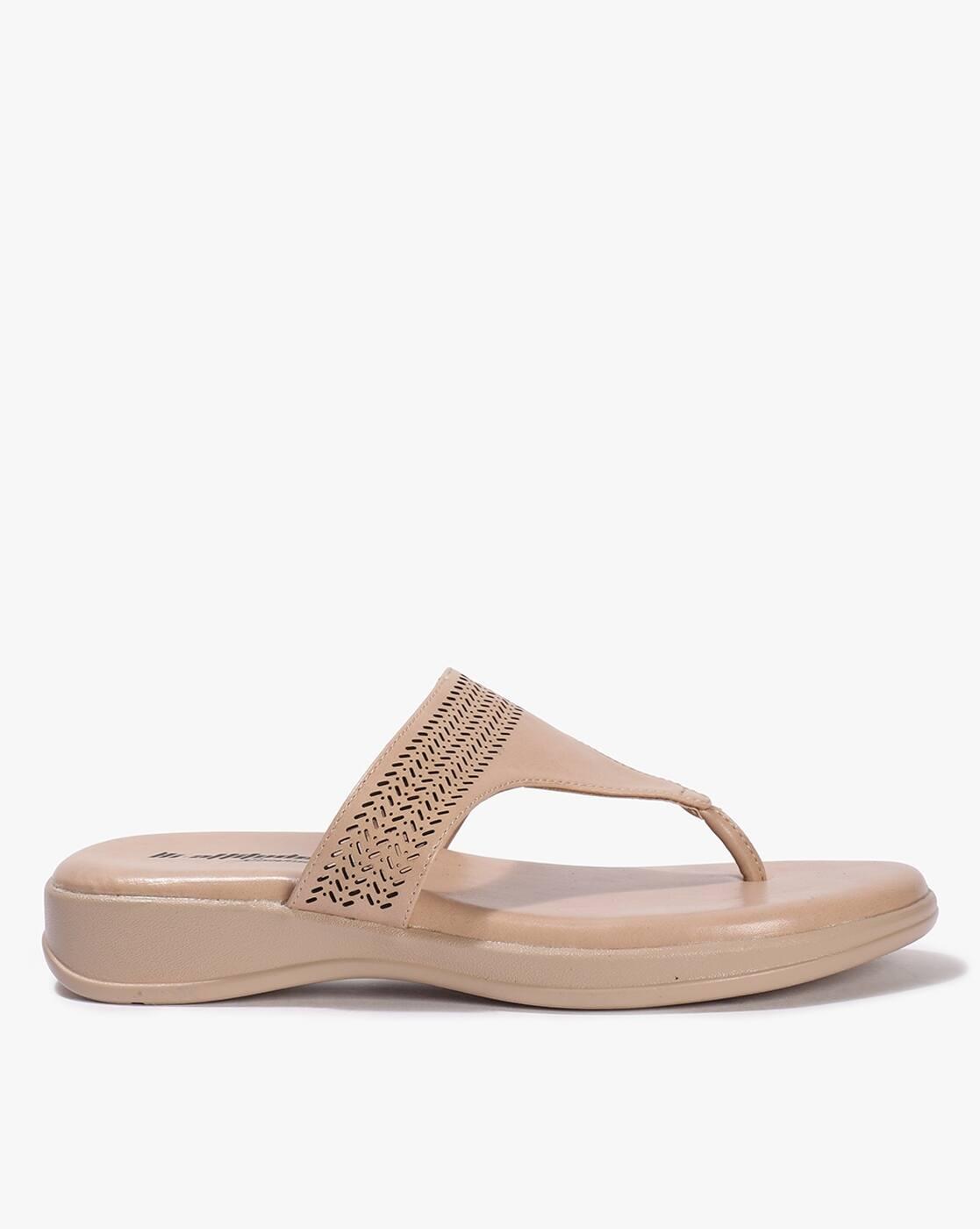 Women Thong-Strap Flat Sandals