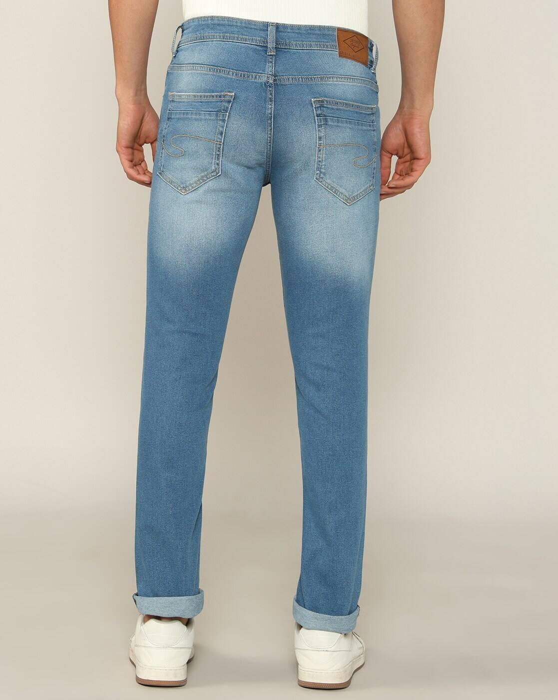 Men Norris Low-Waist Slim Fit Jeans