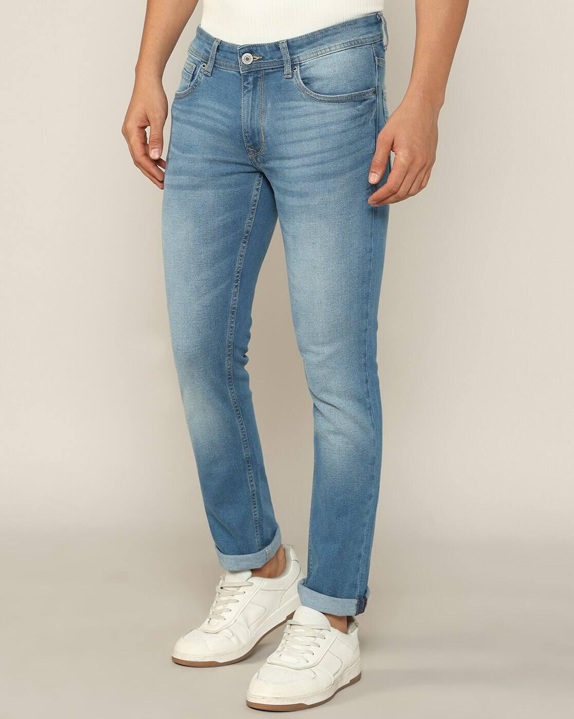 Men Norris Low-Waist Slim Fit Jeans