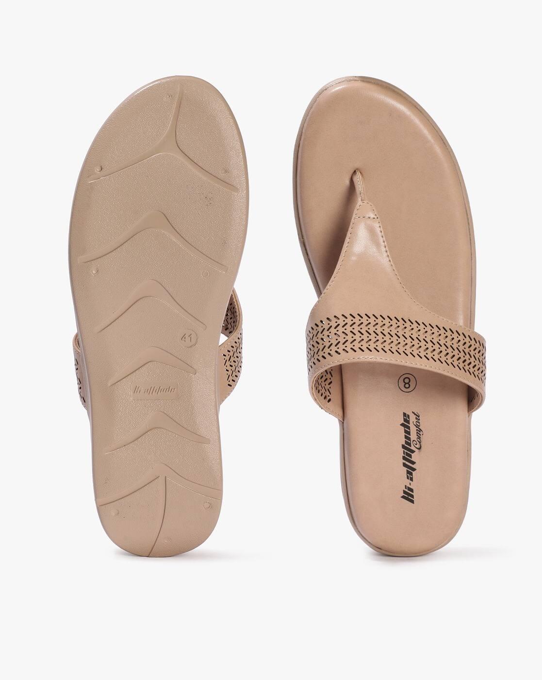 Women Thong-Strap Flat Sandals