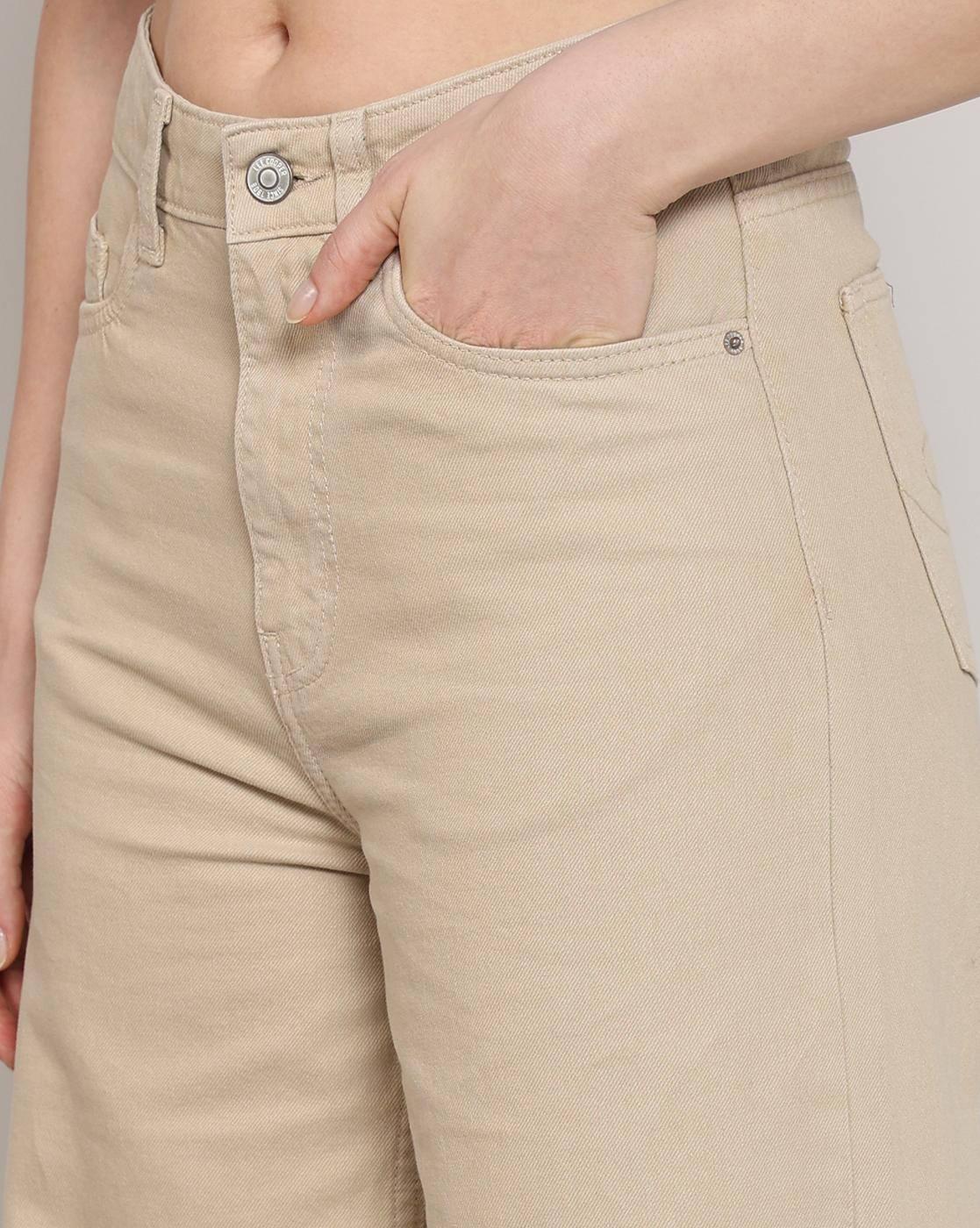 Women High-Rise Wide-Leg Jeans
