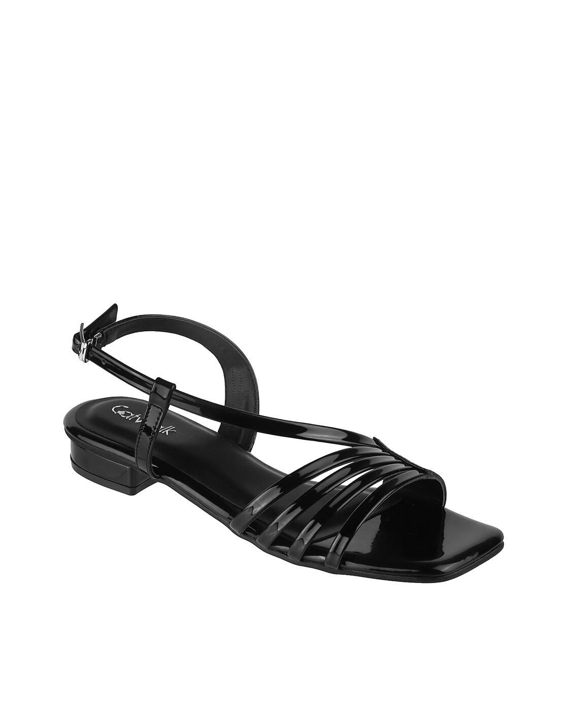 Women Strappy Chunky Heeled Sandals