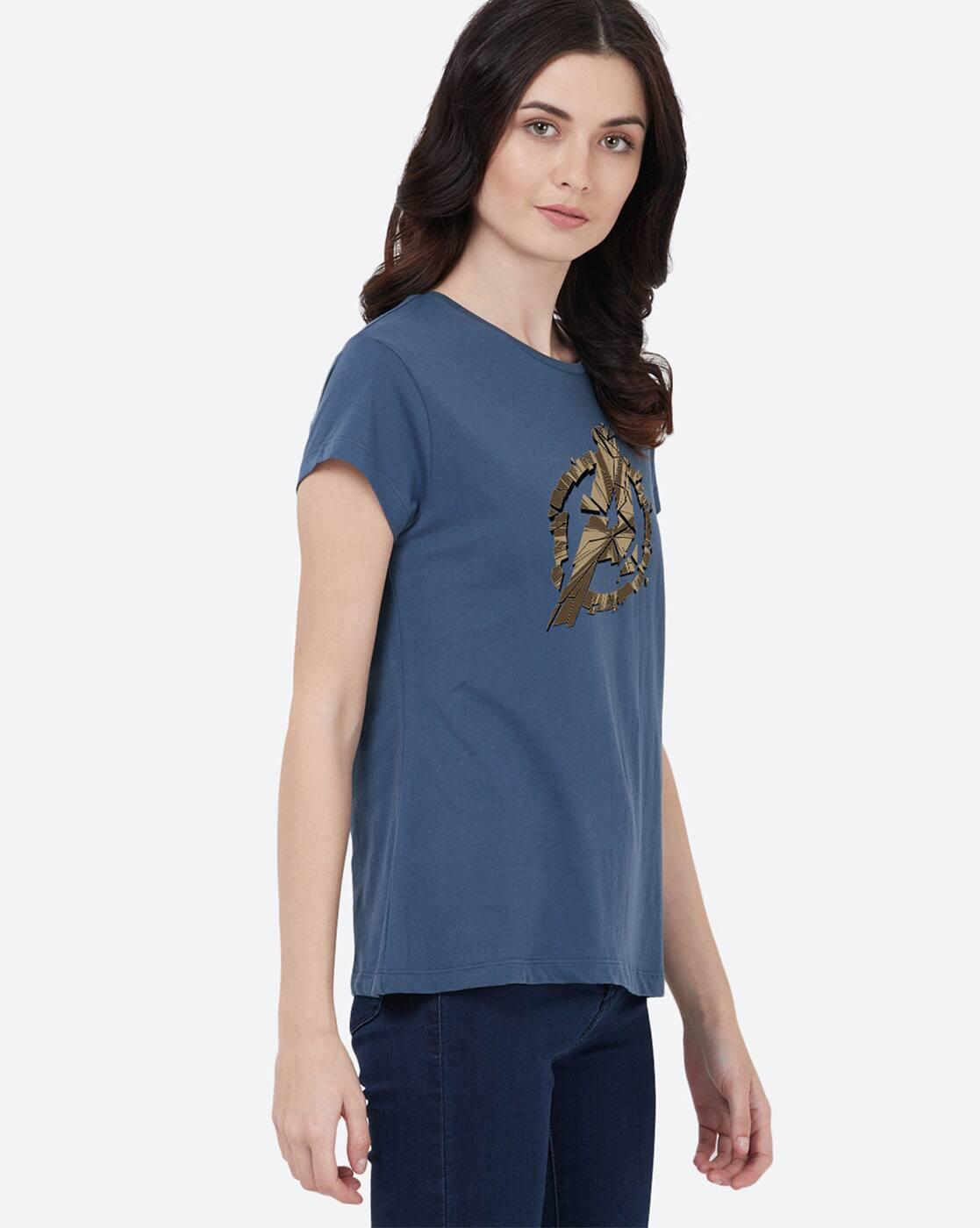 Graphic Print Crew-Neck T-shirt