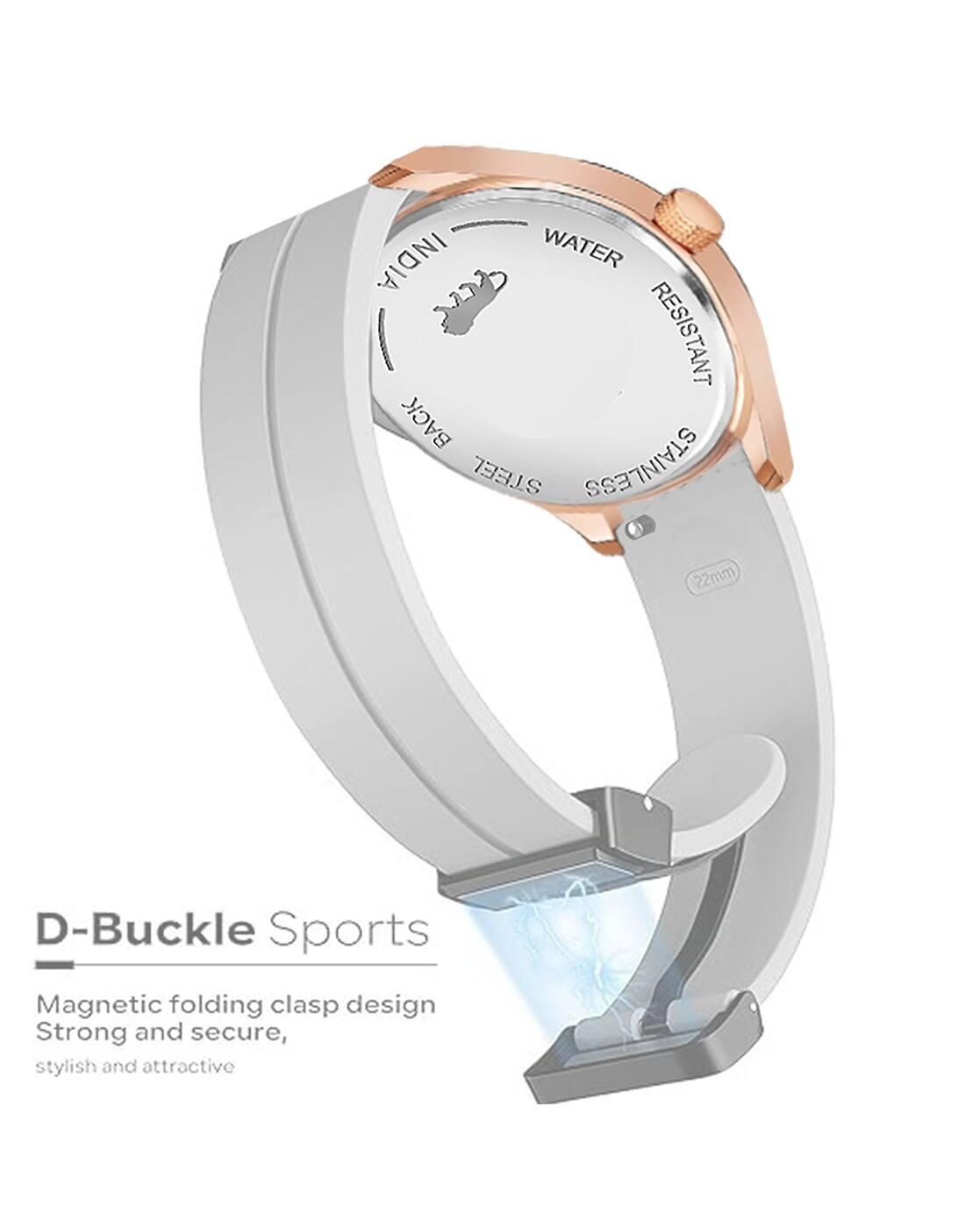 Men Round Dial Shape Wrist Watch