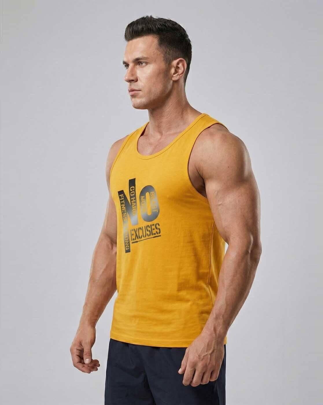 Men Pack of 2 Printed Vests