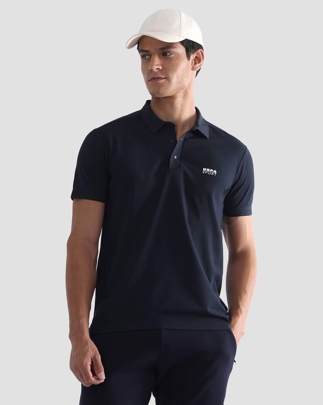 Men Slim Fit Polo T-Shirt