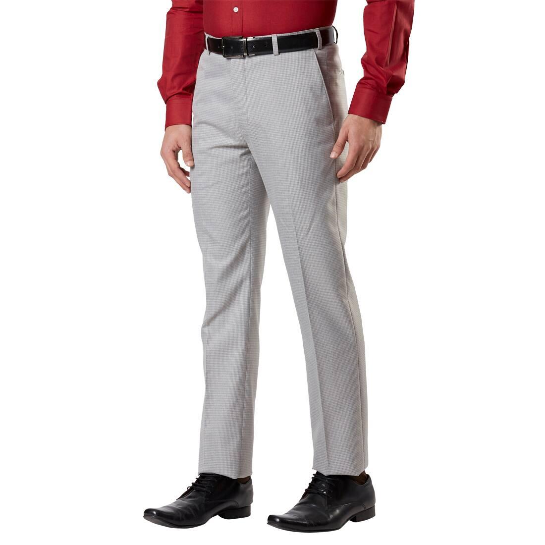 Flat-Front Trousers with Insert Pockets