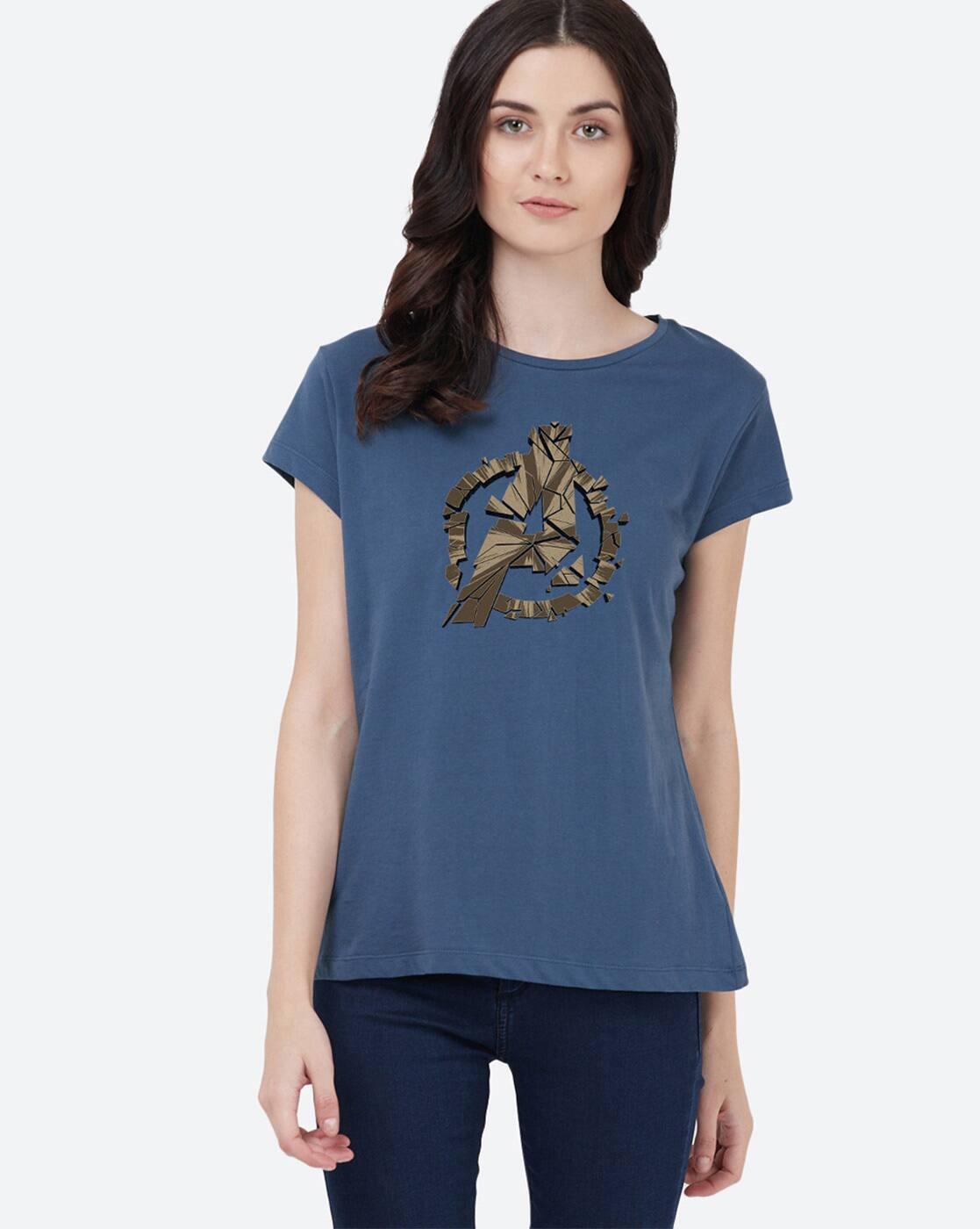 Graphic Print Crew-Neck T-shirt