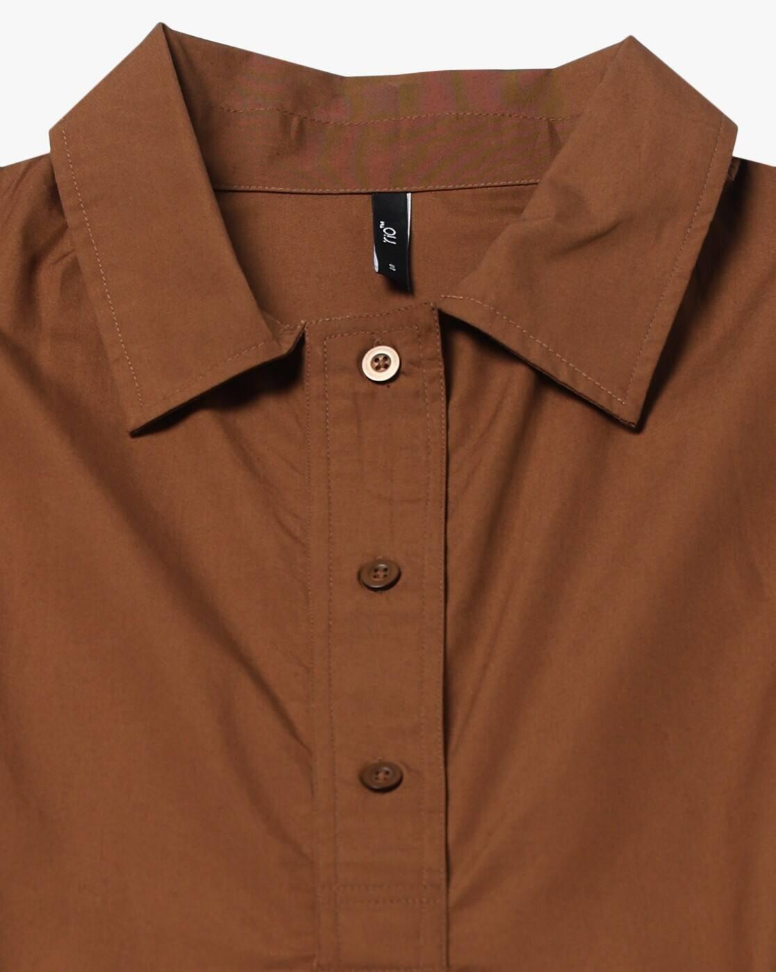 Women Shirt Dress with Belt