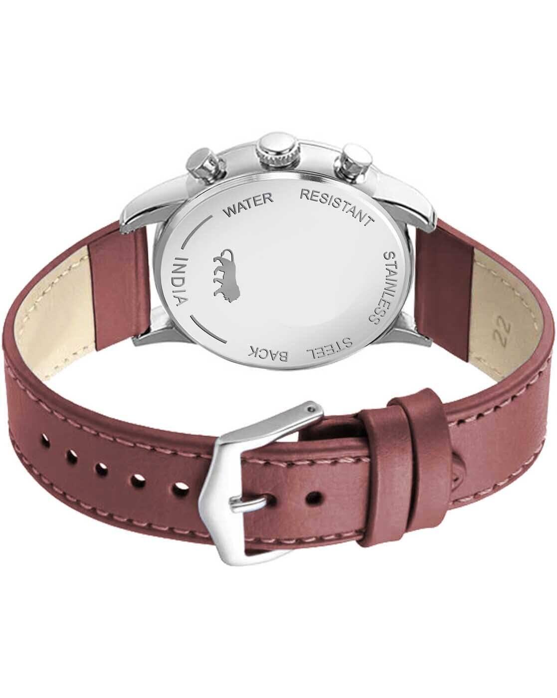 Men Analogue Watch with Deployant