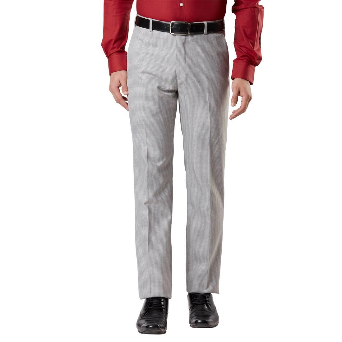 Flat-Front Trousers with Insert Pockets