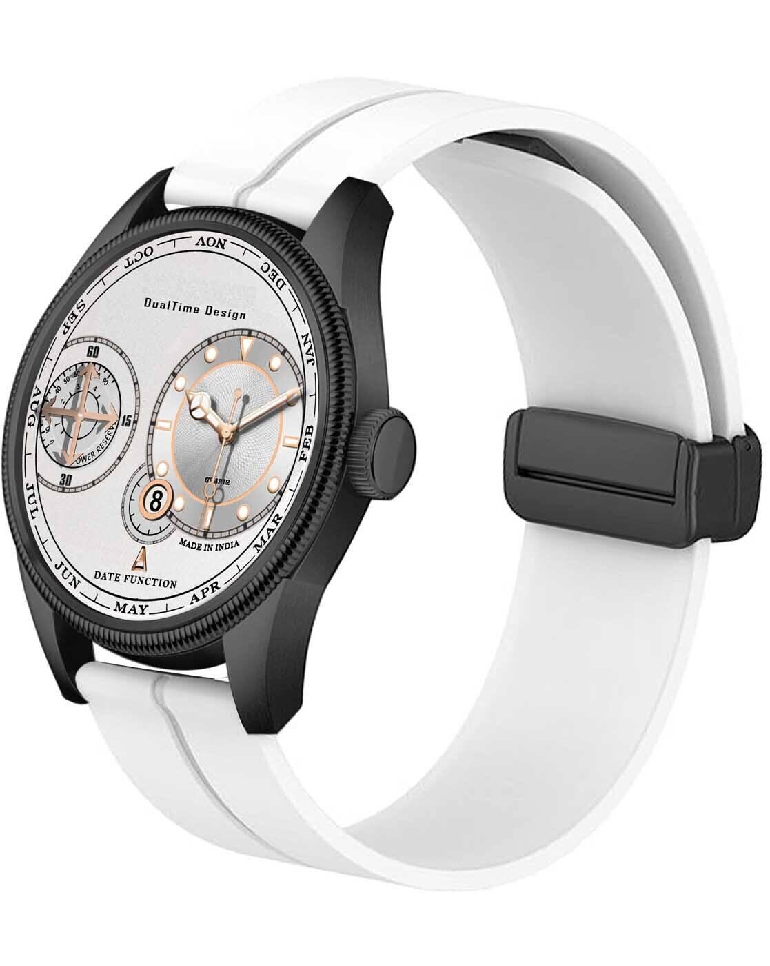 Men Round Dial Shape Wrist Watch