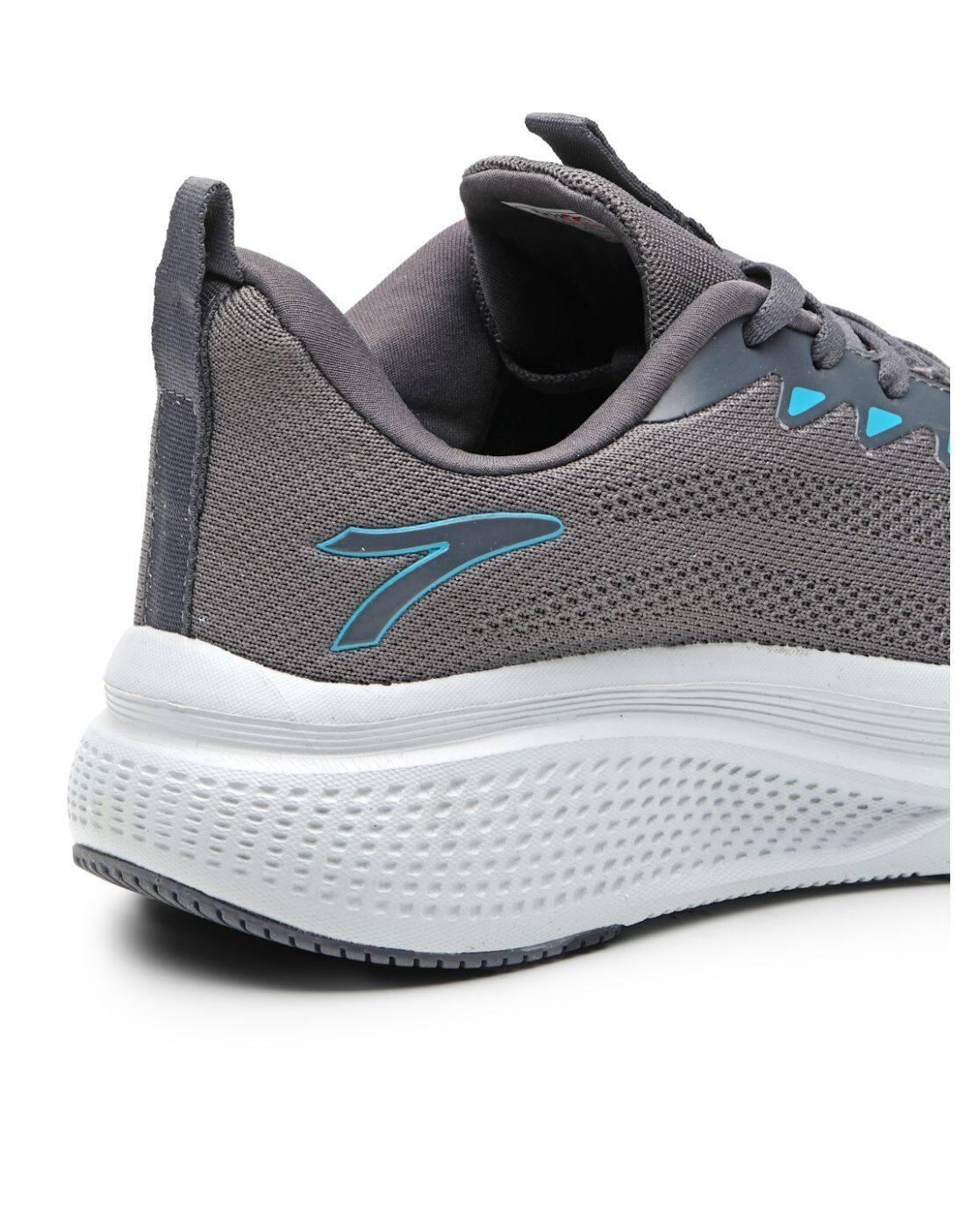 Men Round Toe Lace-Up Fastening Sport Shoes