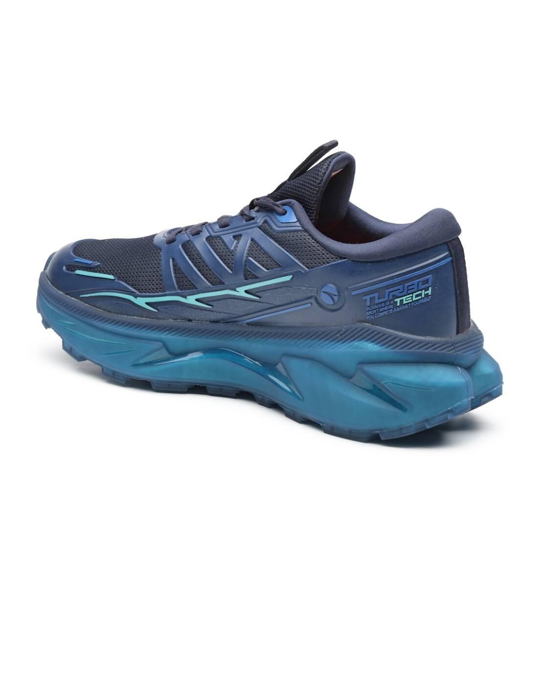 Men Round Toe Lace-Up Fastening Sport Shoes