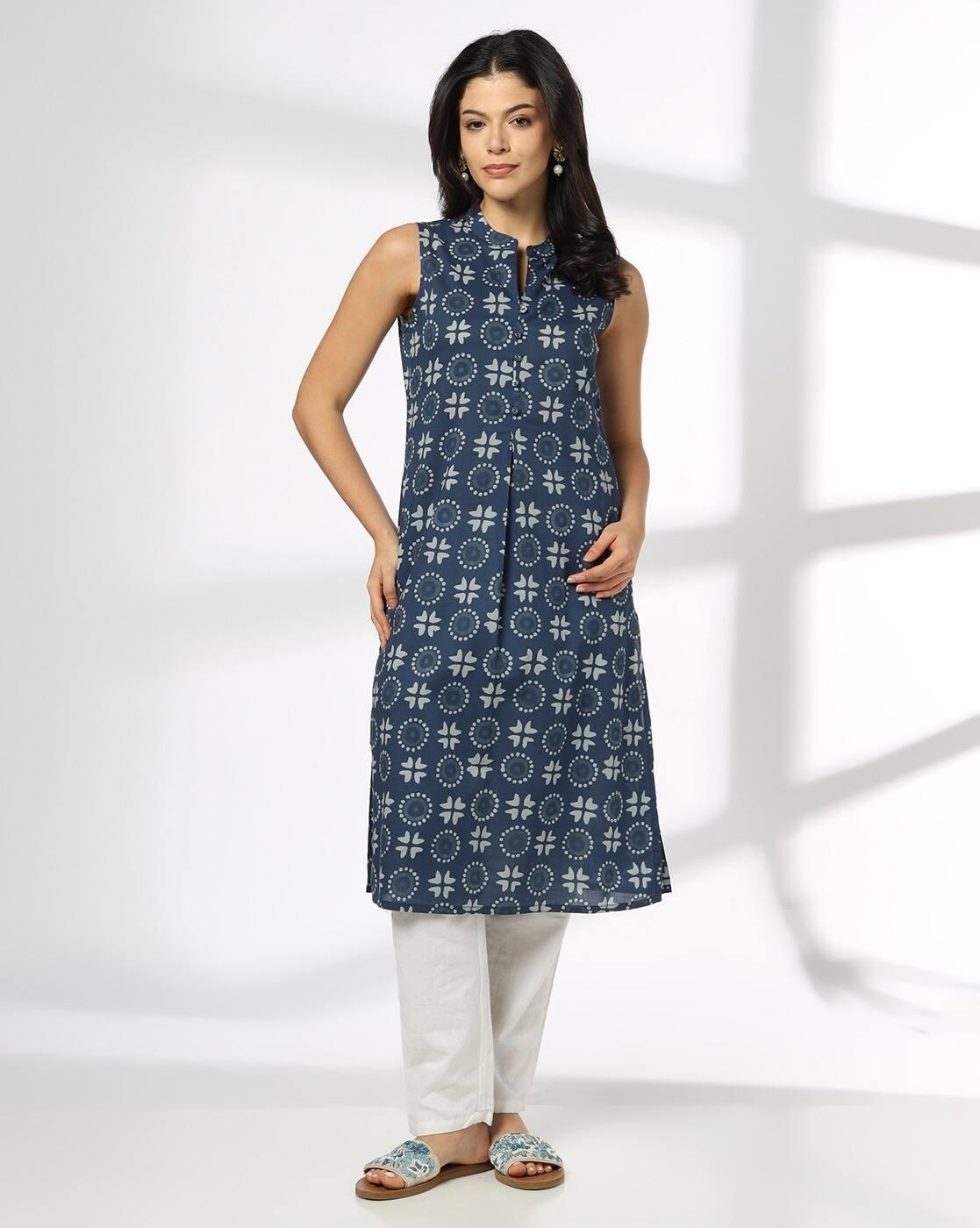 Women Printed Straight Kurta